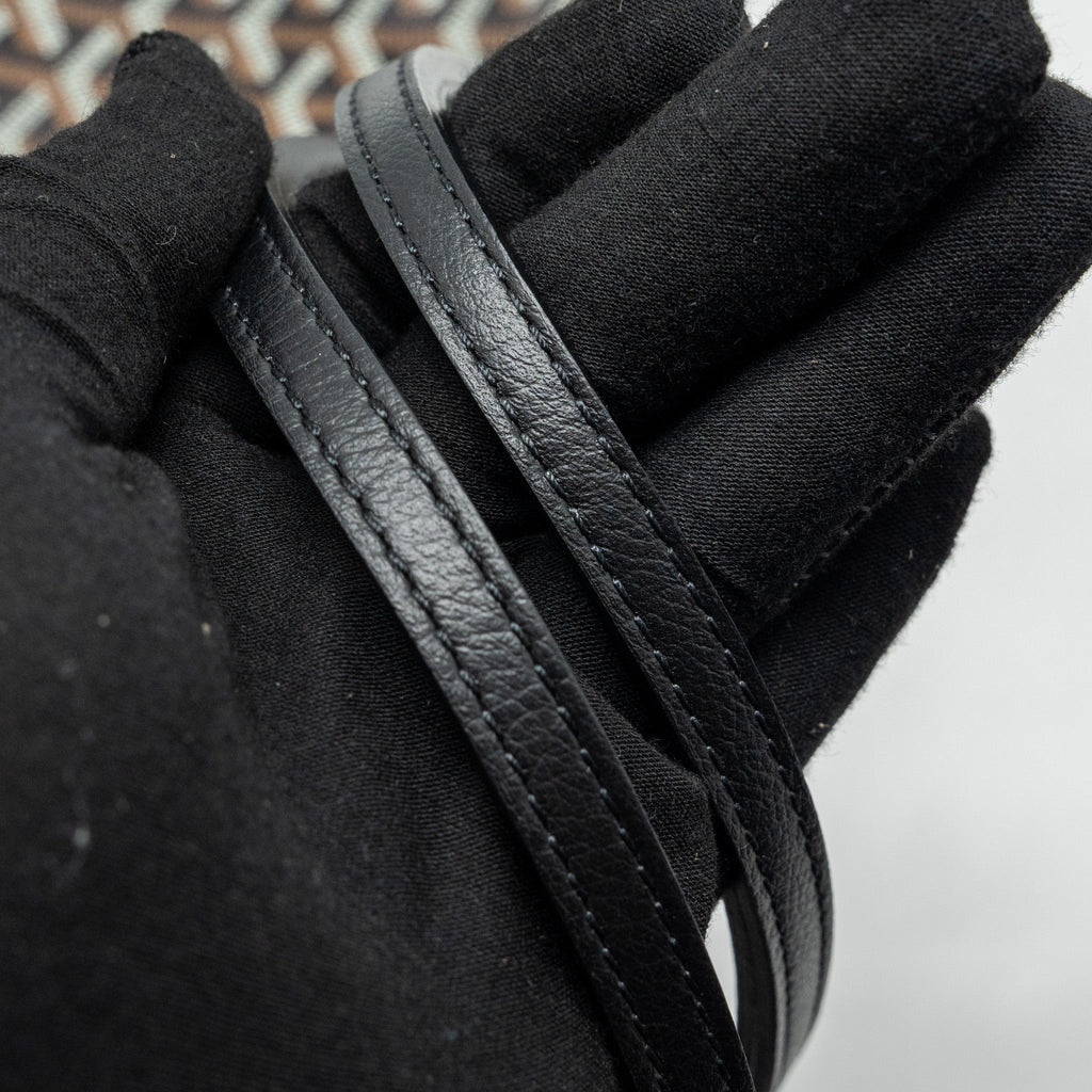 GOYARD ARTOIS MM TOTE GOYARDLINE CANVAS / CALFSKIN BLACK SHW