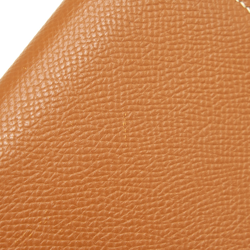 HERMES BEARN WALLET EPSOM GOLD SHW