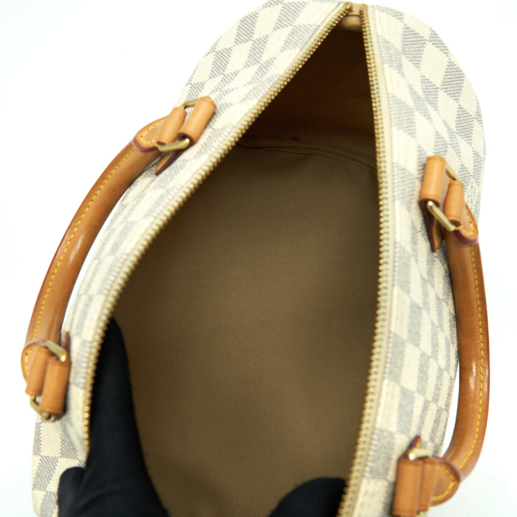 LOUIS VUITTON SPEEDY 30 DAMIER AZUR CANVAS GHW