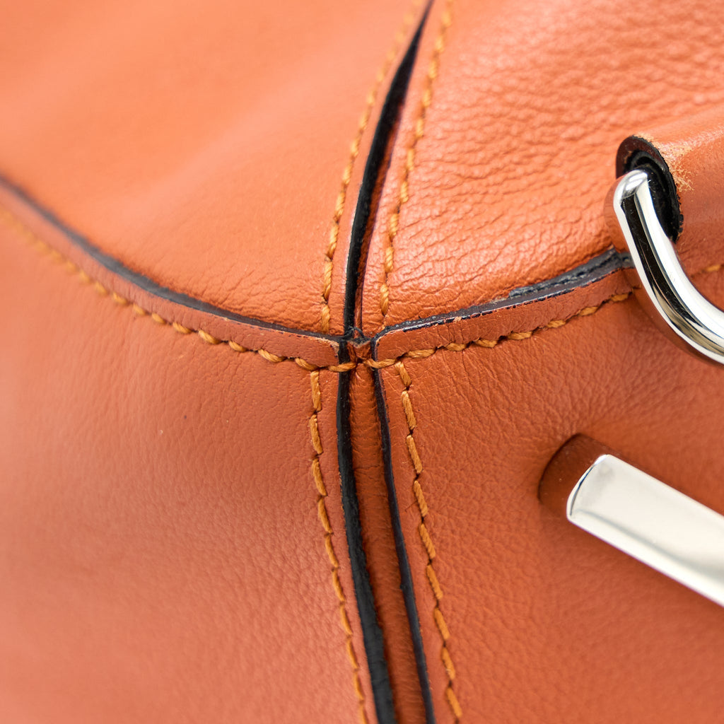 LOEWE MEDIUM PUZZLE BAG CALFSKIN ORANGE SHW