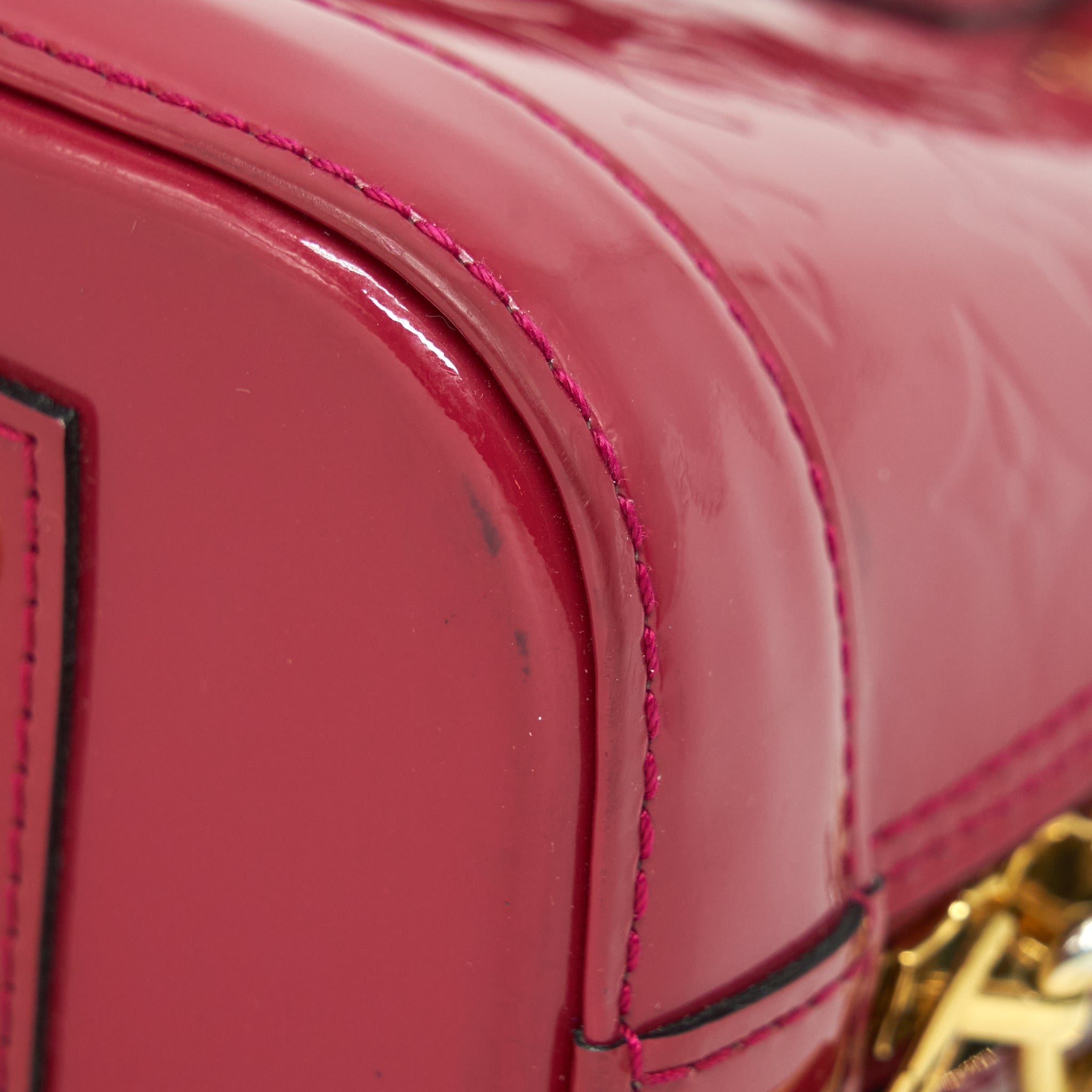 LOUIS VUITTON ALMA BB INDIAN ROSE GHW