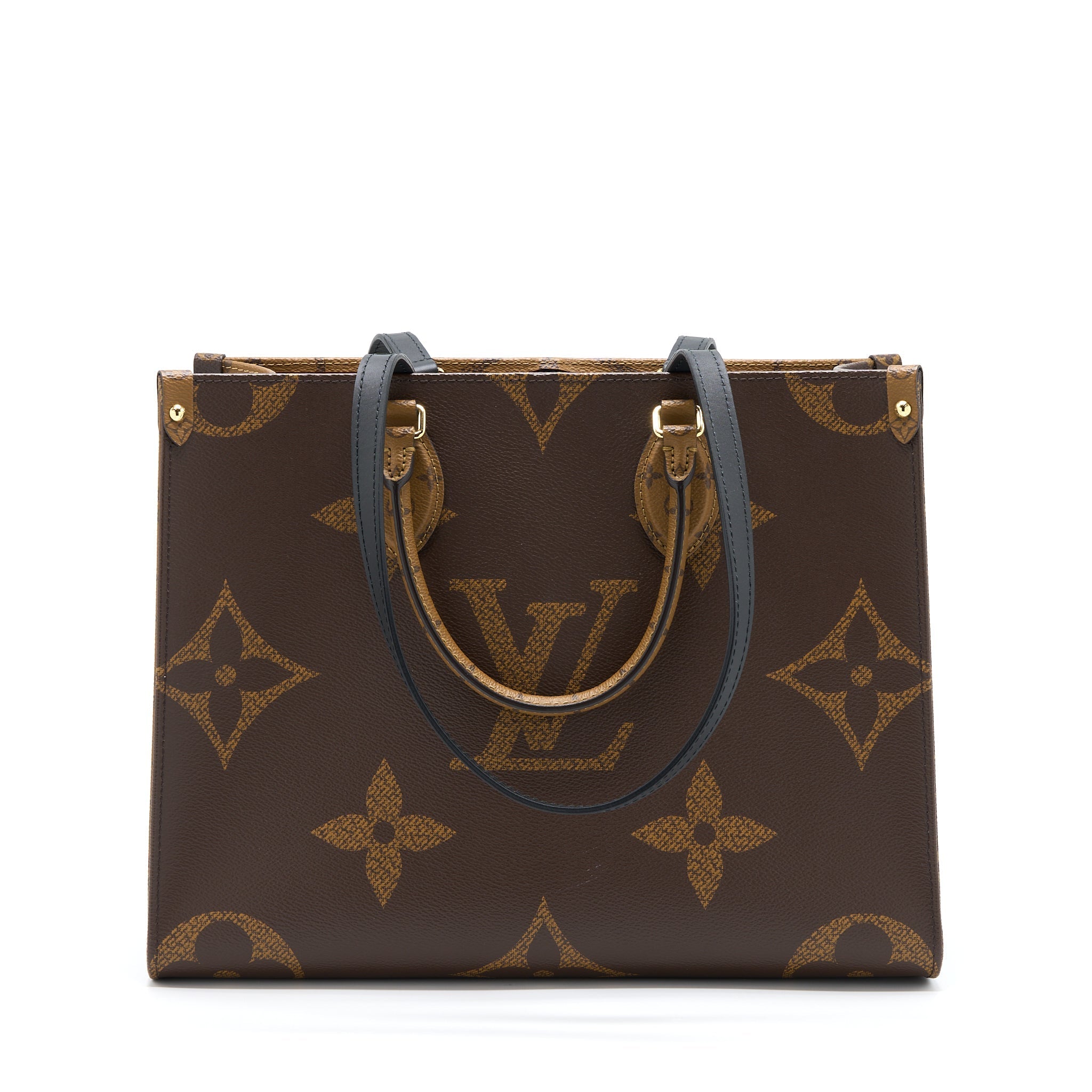 LOUIS VUITTON ON THE GO MM MONOGRAM CANVAS GHW