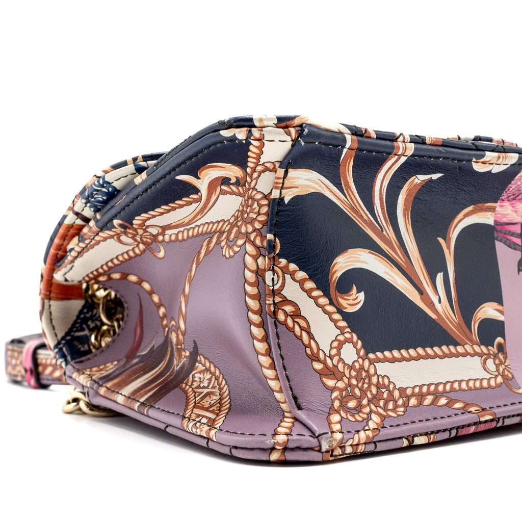 SALVATORE FERRAGAMO FLAP BAG MULTICOLOUR LGHW