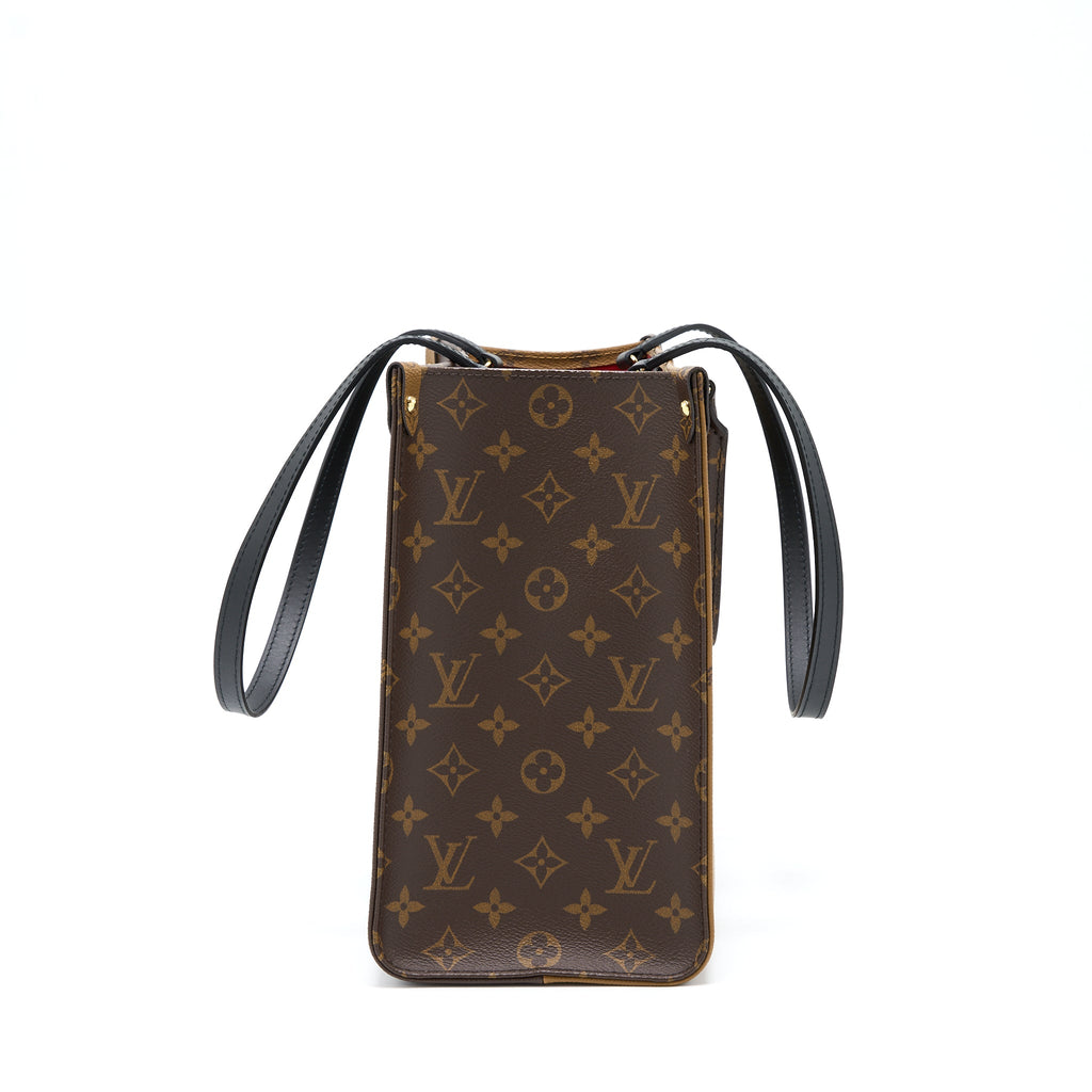 LOUIS VUITTON ON THE GO MM MONOGRAM CANVAS GHW