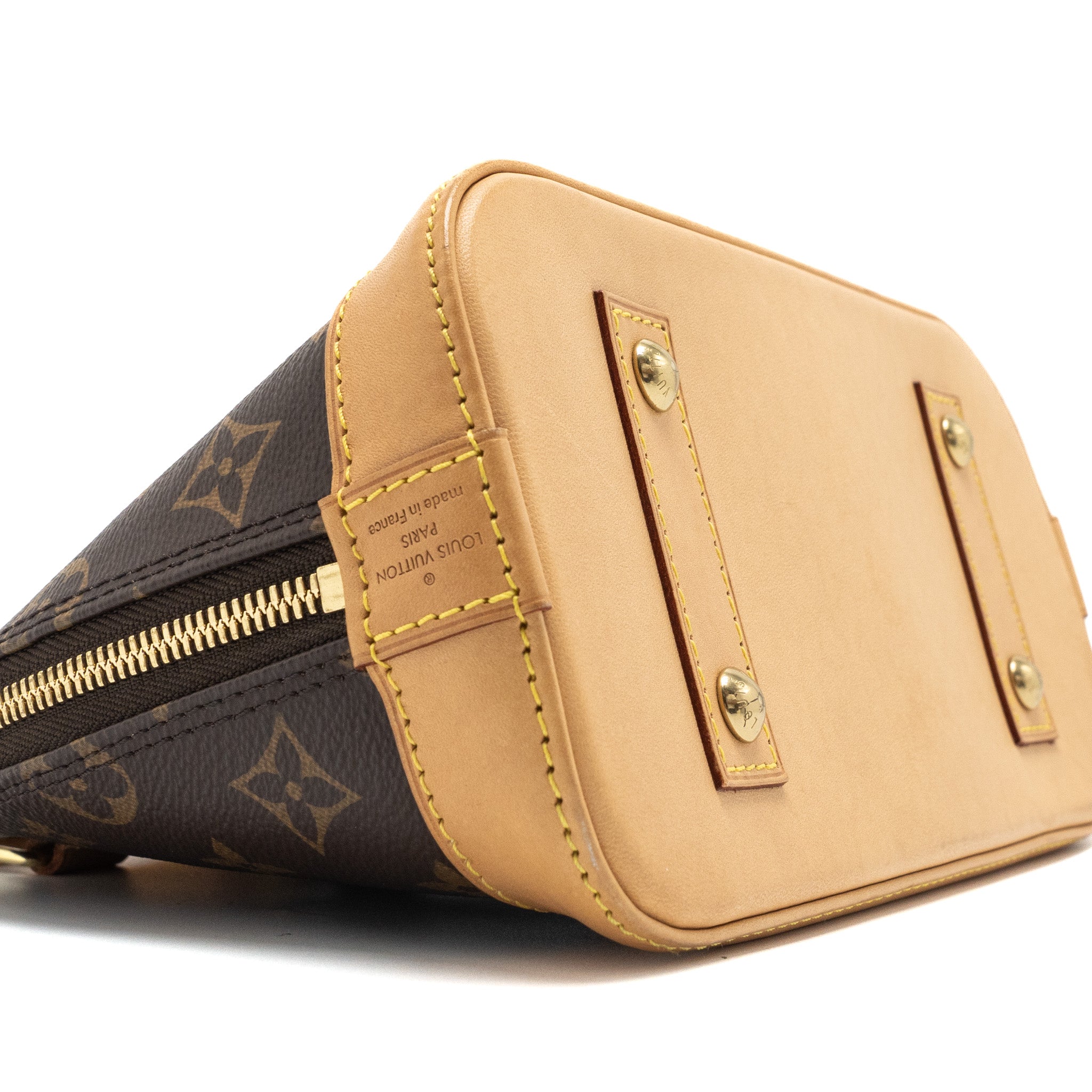 LOUIS VUITTON ALMA BB MONOGRAM CANVAS GHW (NEW VERISON)