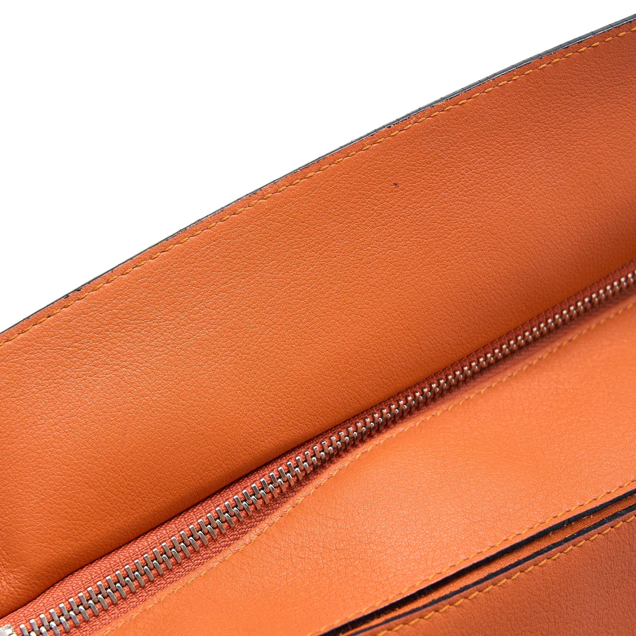 LOEWE MEDIUM PUZZLE BAG CALFSKIN ORANGE SHW