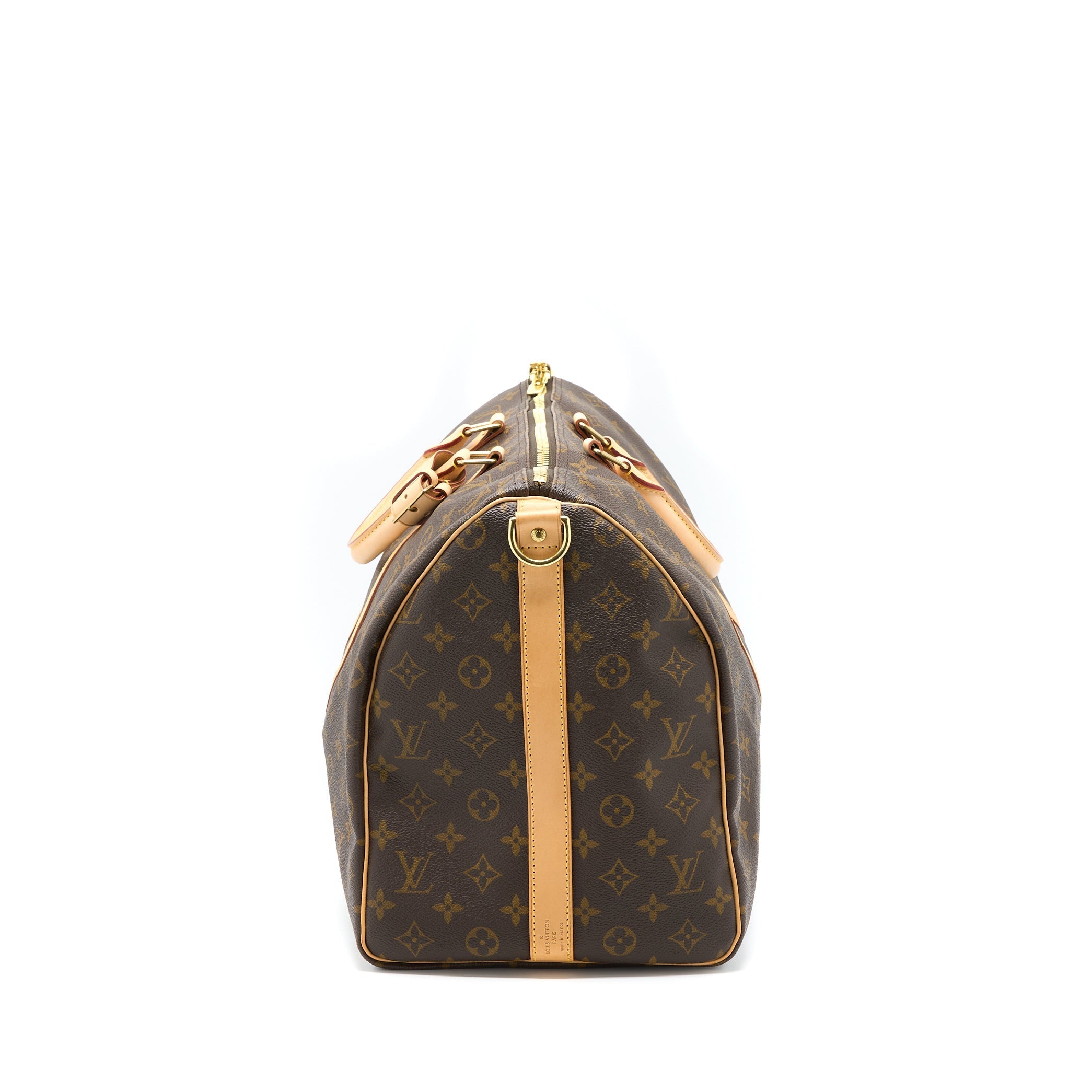 LOUIS VUITTON KEEPALL BANDOULIERE 50 MONOGRAM CANVAS GHW