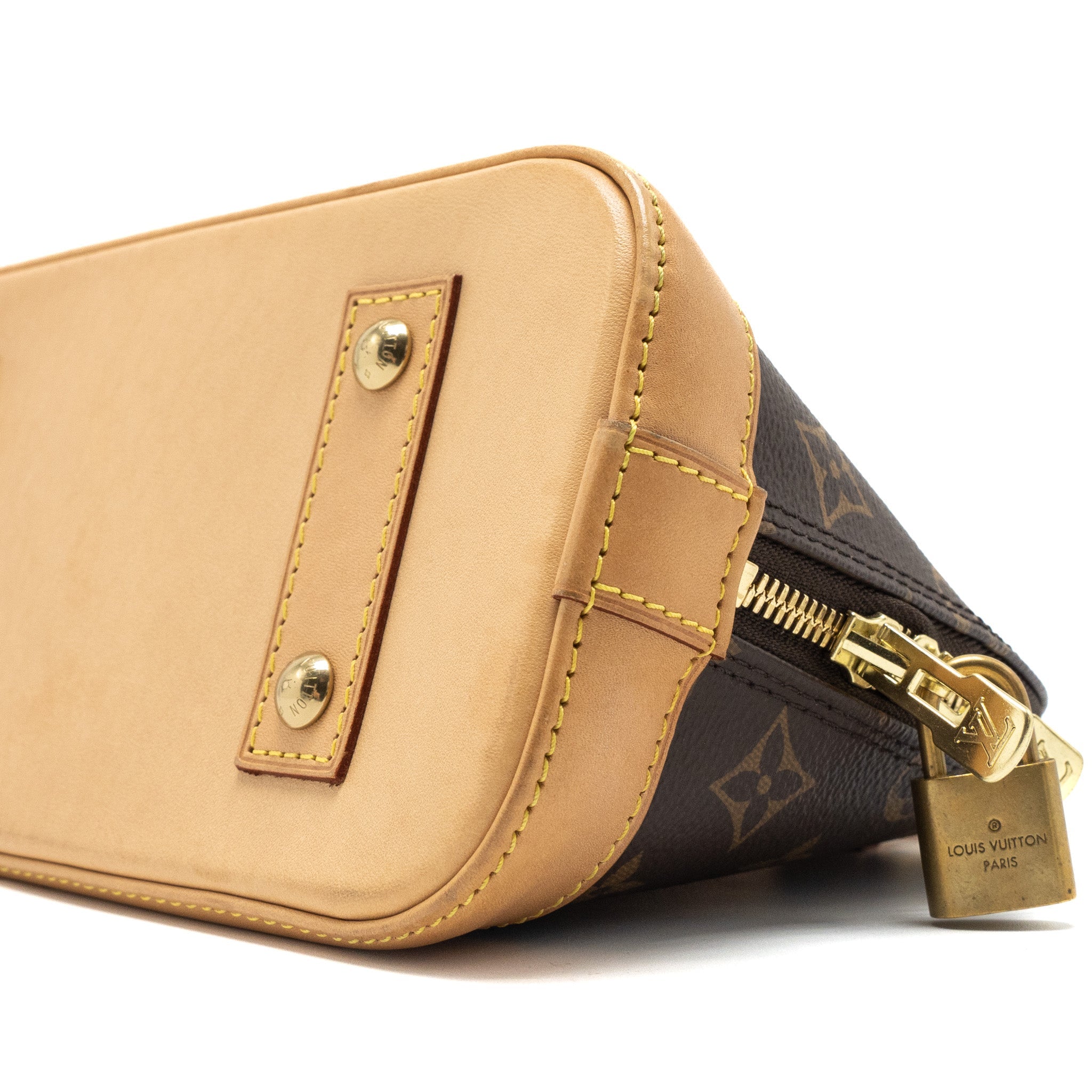 LOUIS VUITTON ALMA BB MONOGRAM CANVAS GHW (NEW VERISON)
