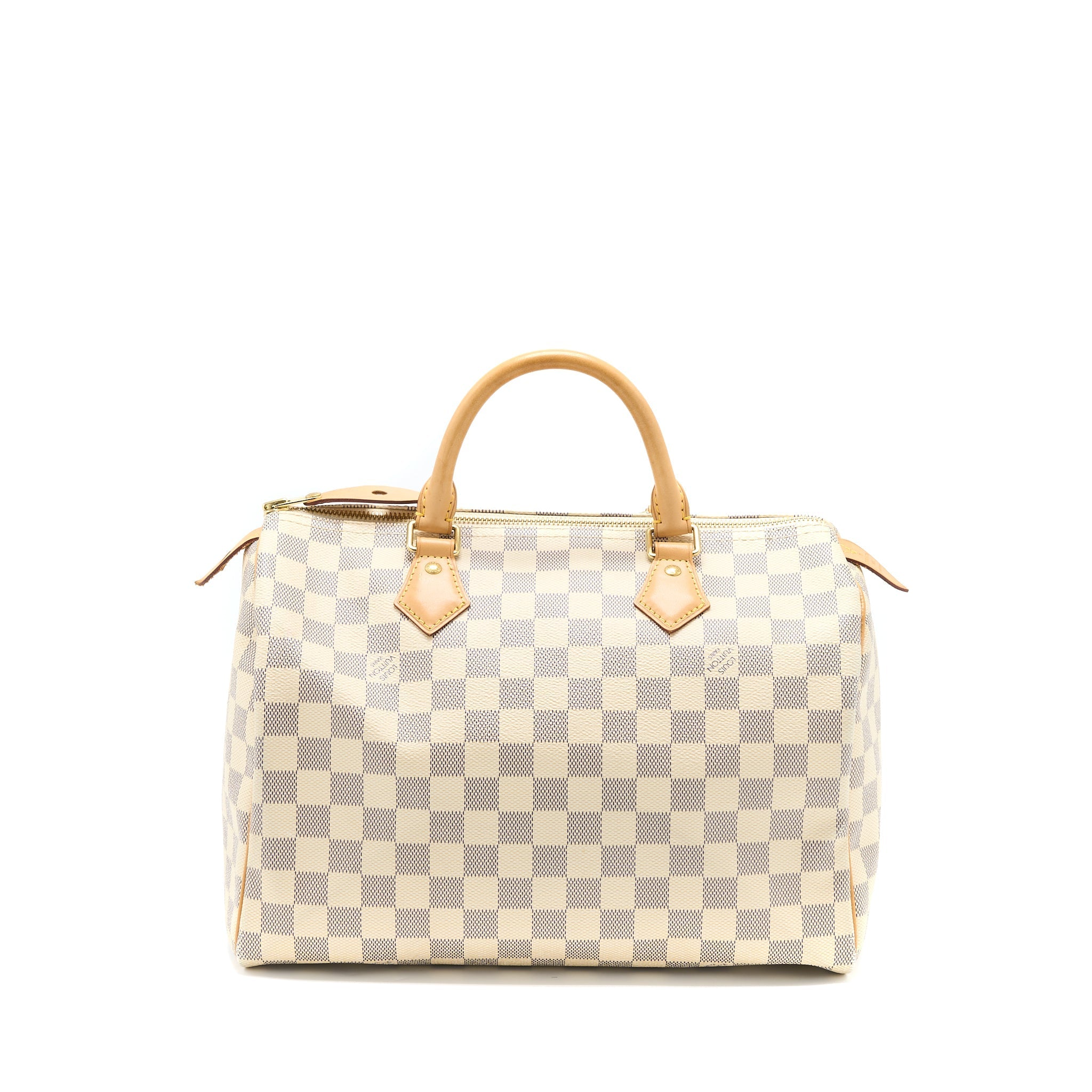 LOUIS VUITTON SPEEDY 30 DAMIER AZUR CANVAS GHW