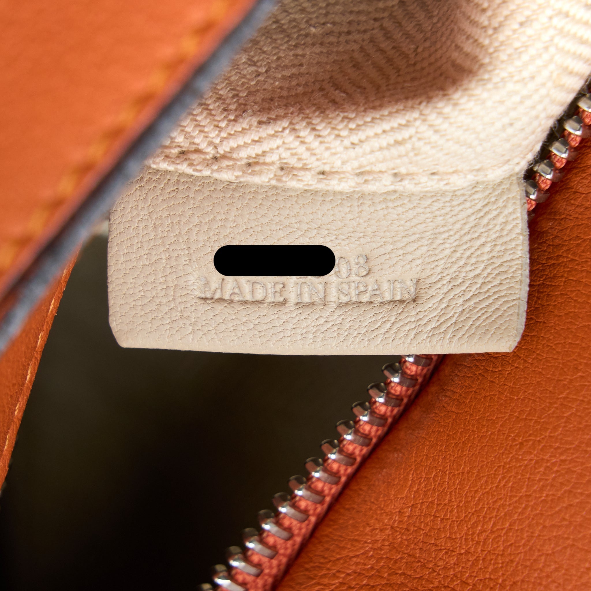 LOEWE MEDIUM PUZZLE BAG CALFSKIN ORANGE SHW
