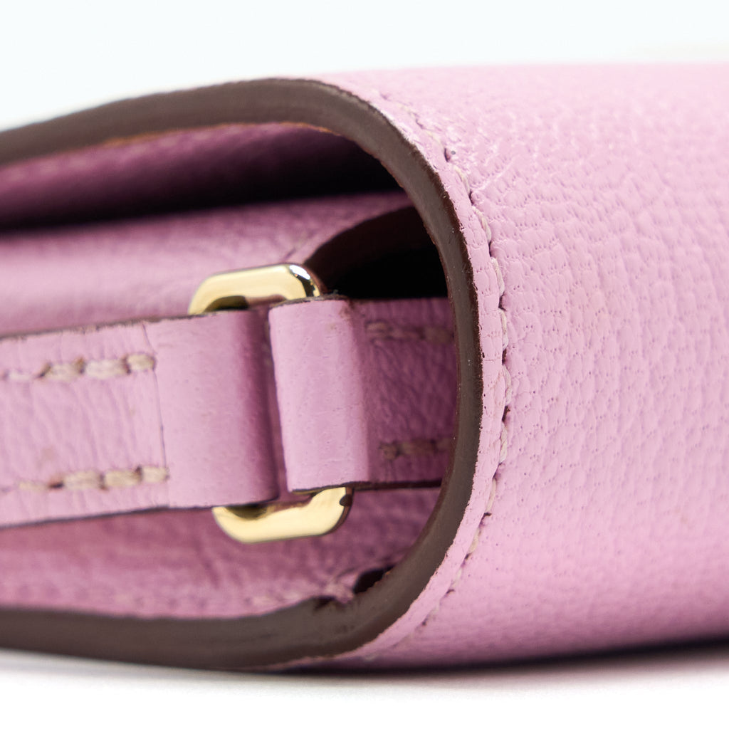HERMES CINHETIC TO GO CHÈVRE MYSORE X9 MAUVE SYLVESTRE GHW
