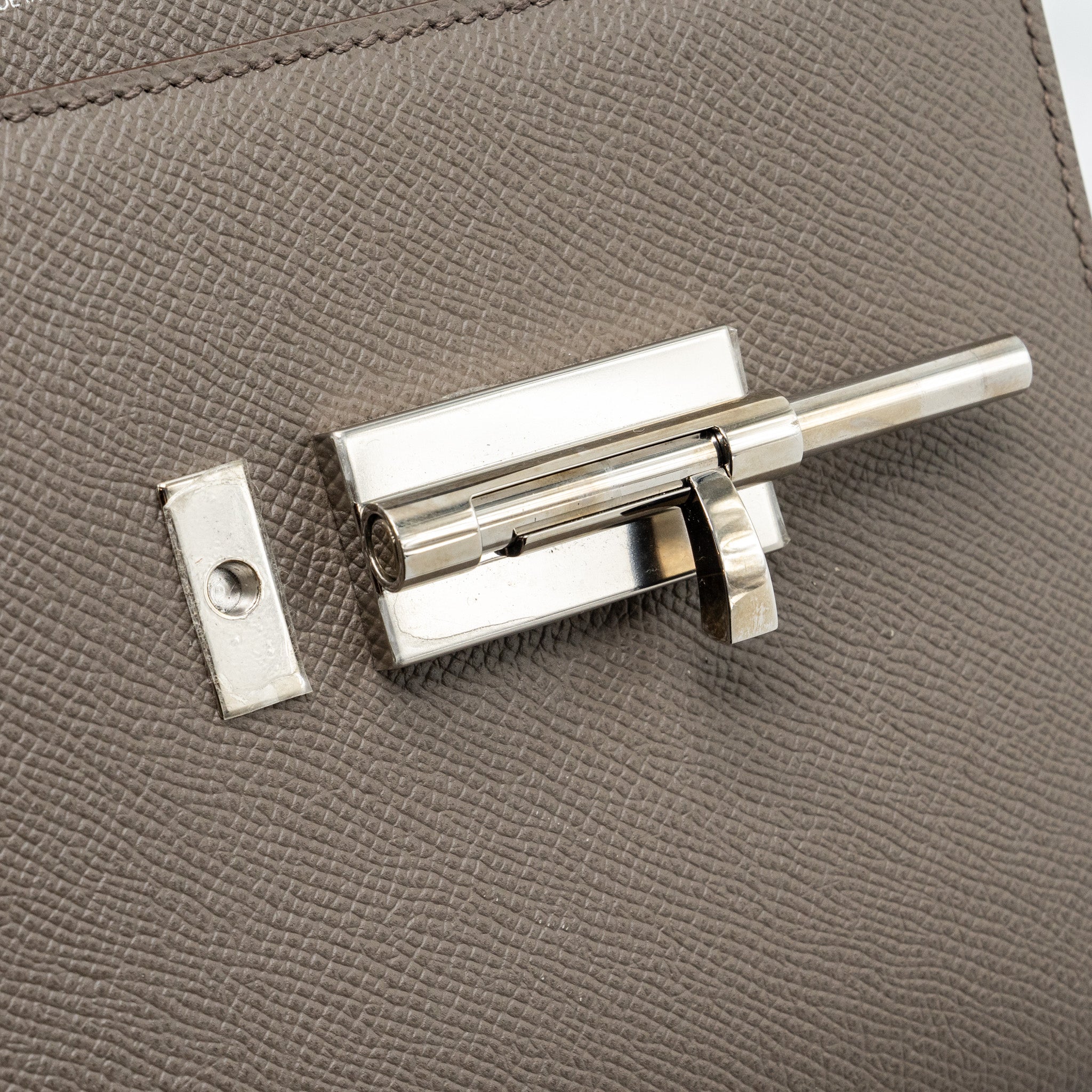 HERMES VERROU 21 EPSOM GRIS ETAIN SHW