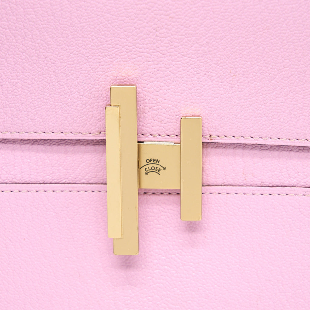HERMES CINHETIC TO GO CHÈVRE MYSORE X9 MAUVE SYLVESTRE GHW