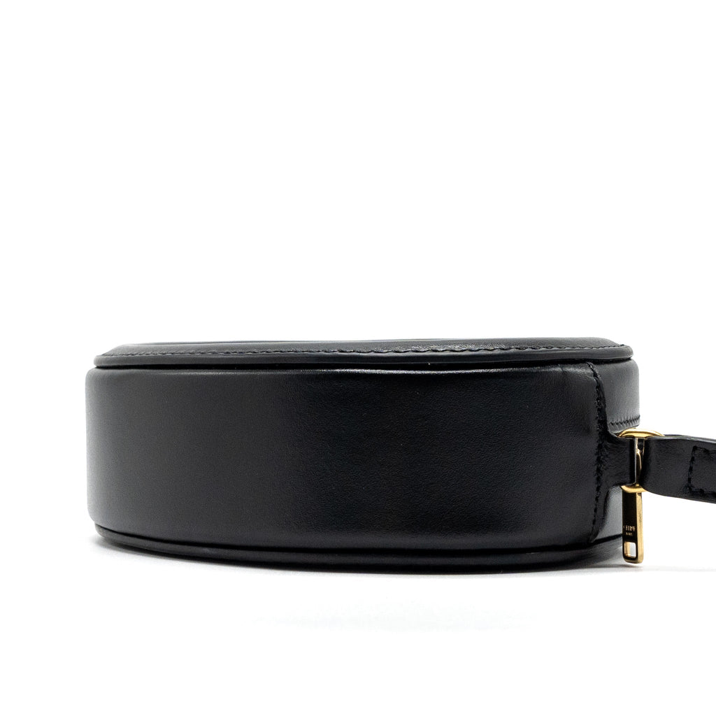 CELINE OVAL BAG CUIR TRIUMPHED CALFSKIN BLACK GHW