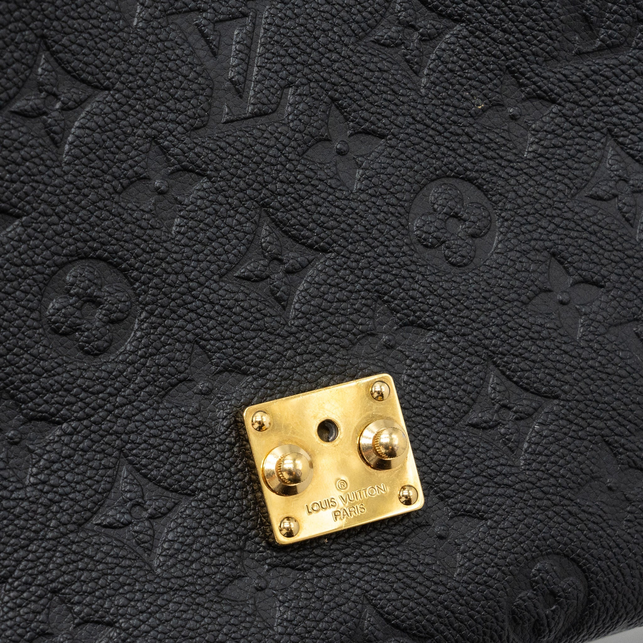 LOUIS VUITTON POCHETTE MÉTIS MONOGRAM EMPREINTE BLACK GHW (NEW VERSION)