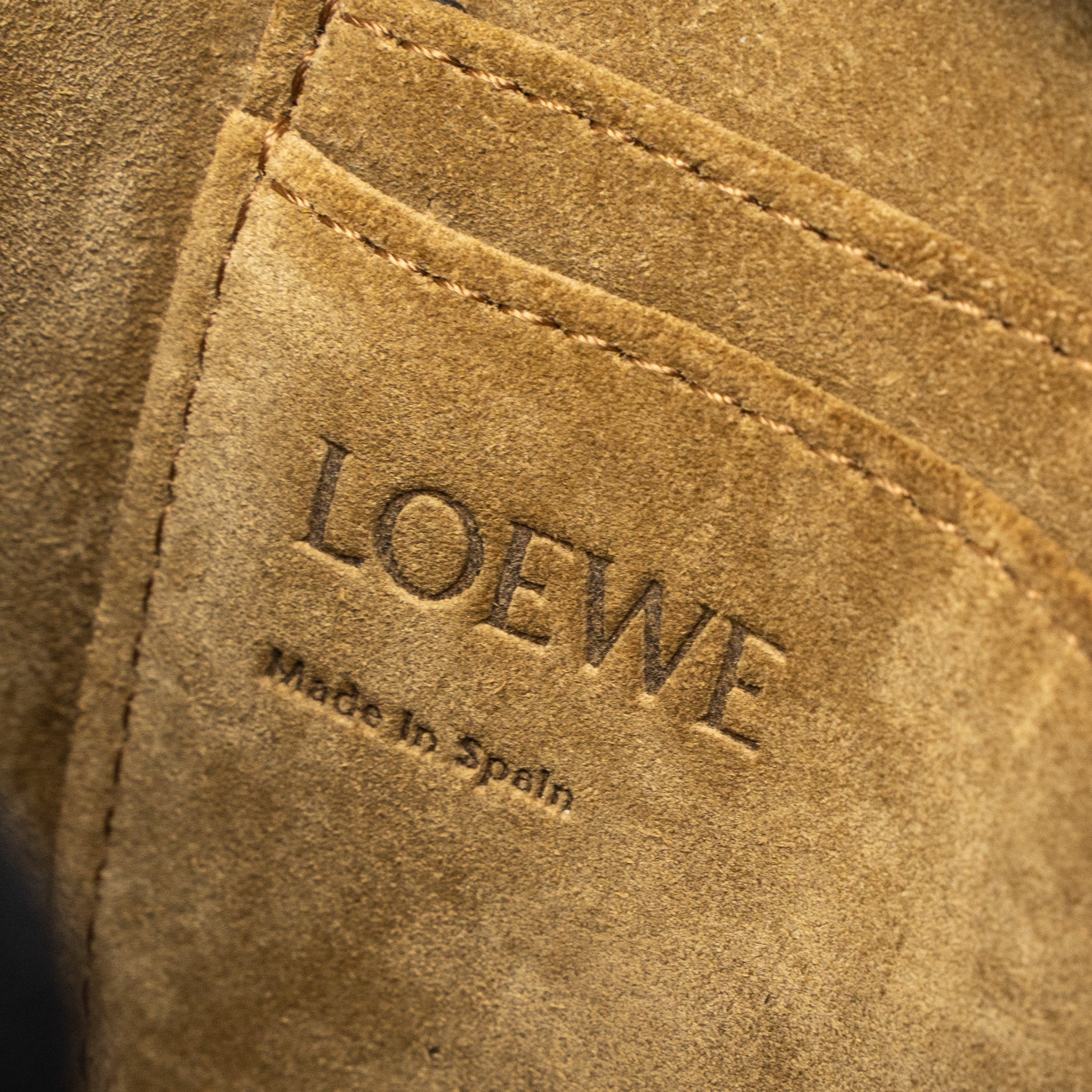 LOEWE MINI GATE DUAL BAG CALFSKIN BLACK GHW