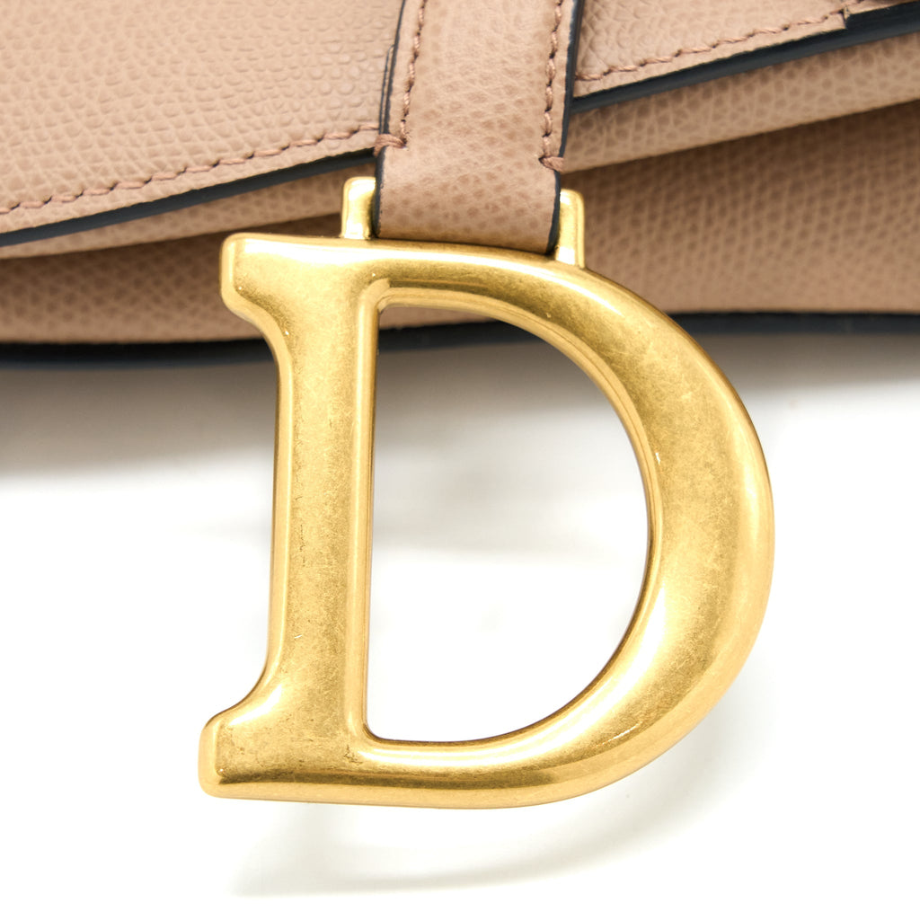 DIOR SADDLE BAG CALFSKIN M50P BLUSH GHW