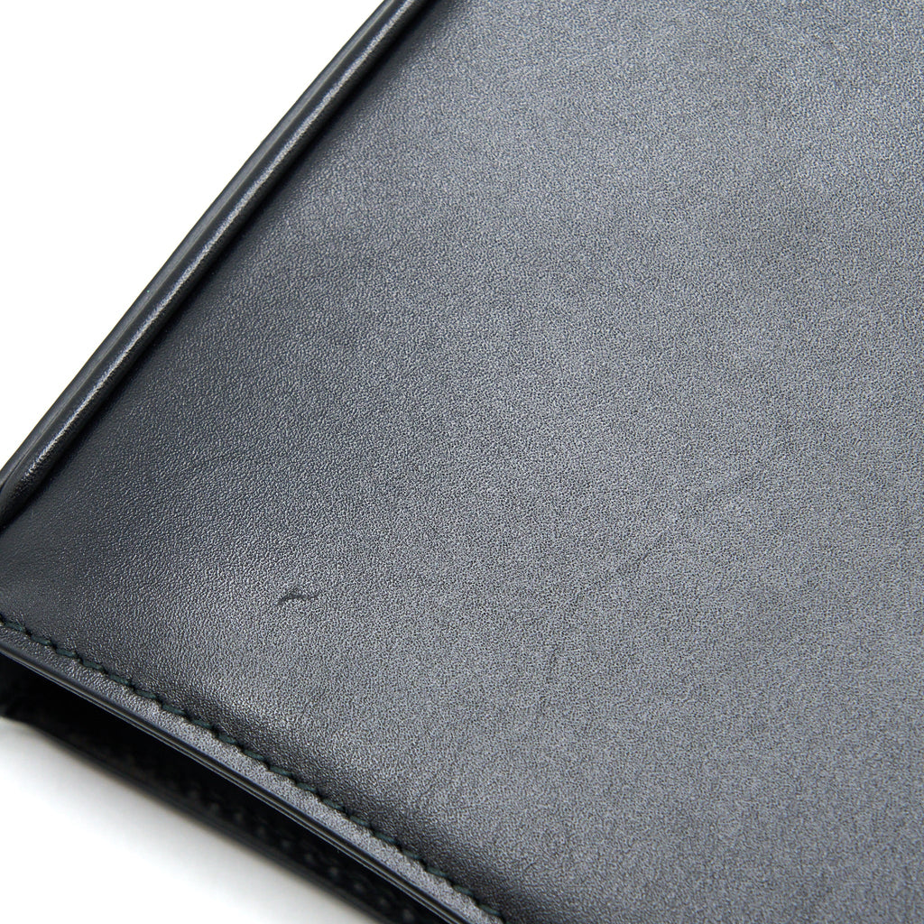 SAINT LAURENT LE 5 A 7 SMOOTH CALFSKIN BLACK BRUSHED GHW