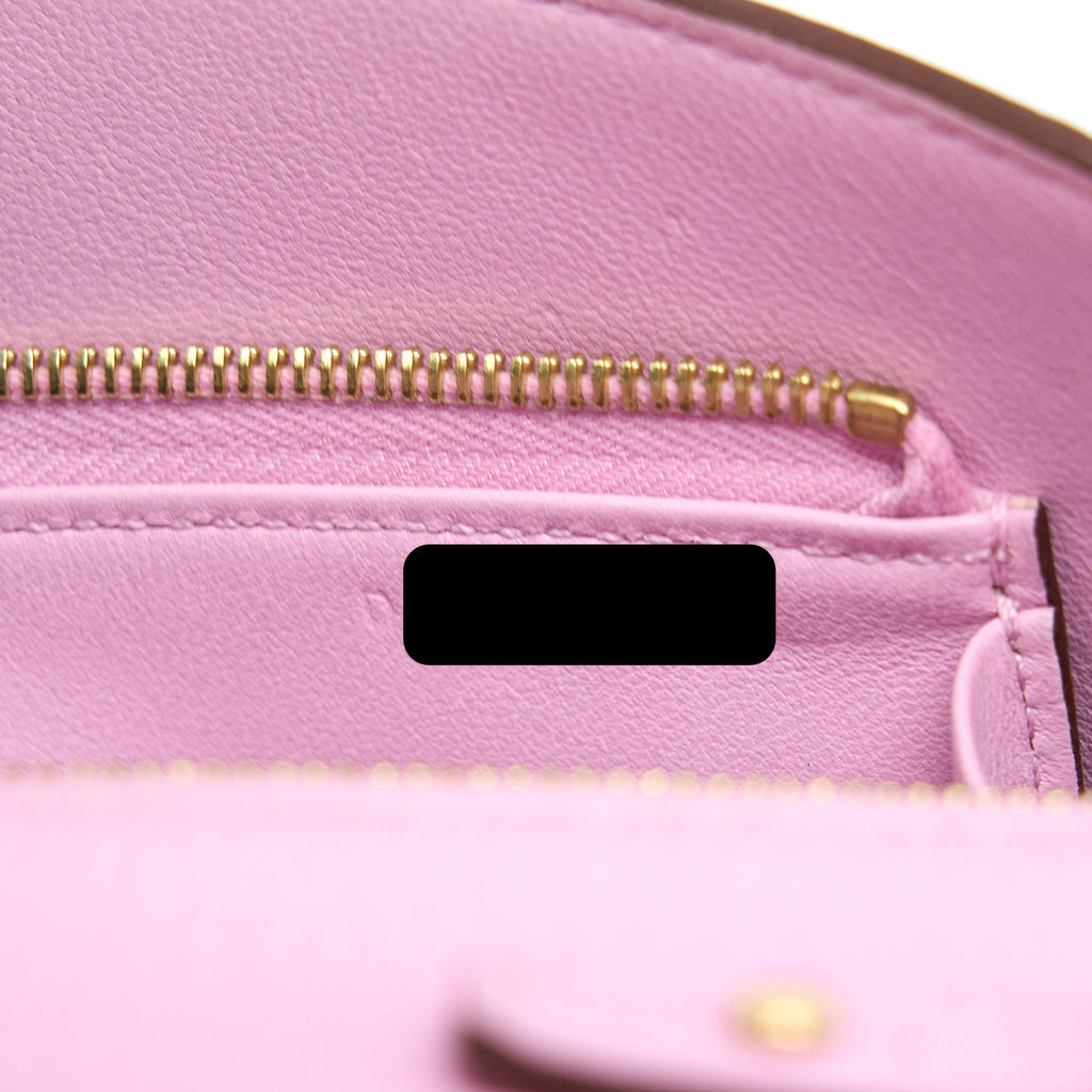 HERMES CINHETIC TO GO CHÈVRE MYSORE X9 MAUVE SYLVESTRE GHW