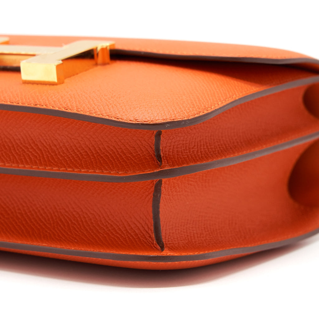 HERMES MINI CONSTANCE EPSOM 9J FEU GHW