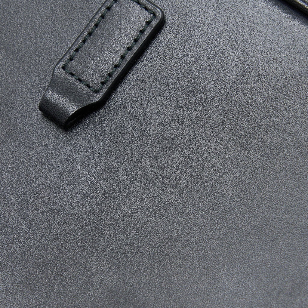 SAINT LAURENT LE 5 A 7 SMOOTH CALFSKIN BLACK BRUSHED GHW