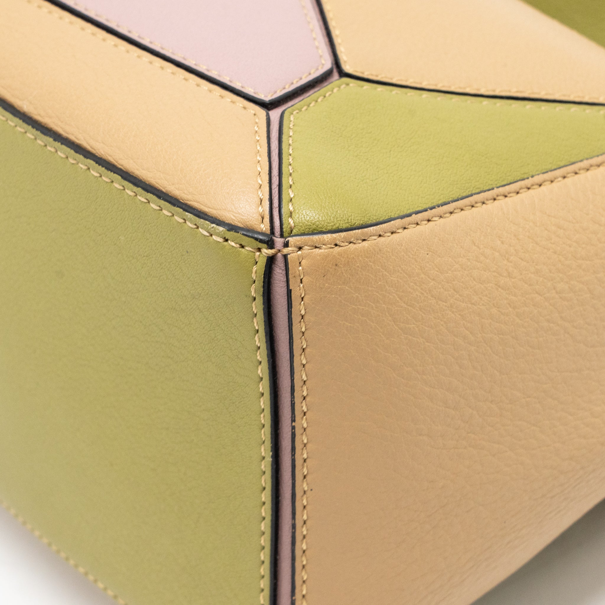 LOEWE SMALL PUZZLE BAG CALFSKIN MULTICOLOUR SHW