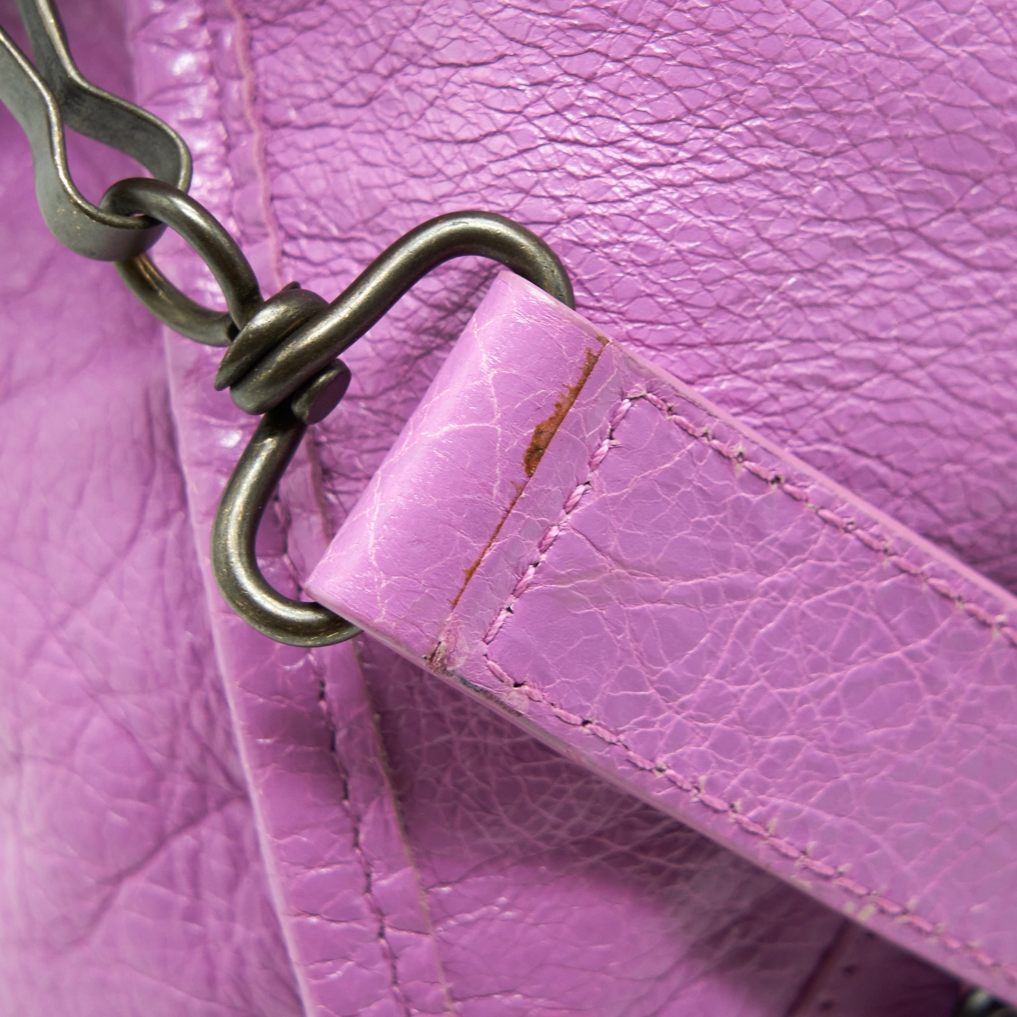 BALENCIAGA CLASSIC CITY BAG PURPLE