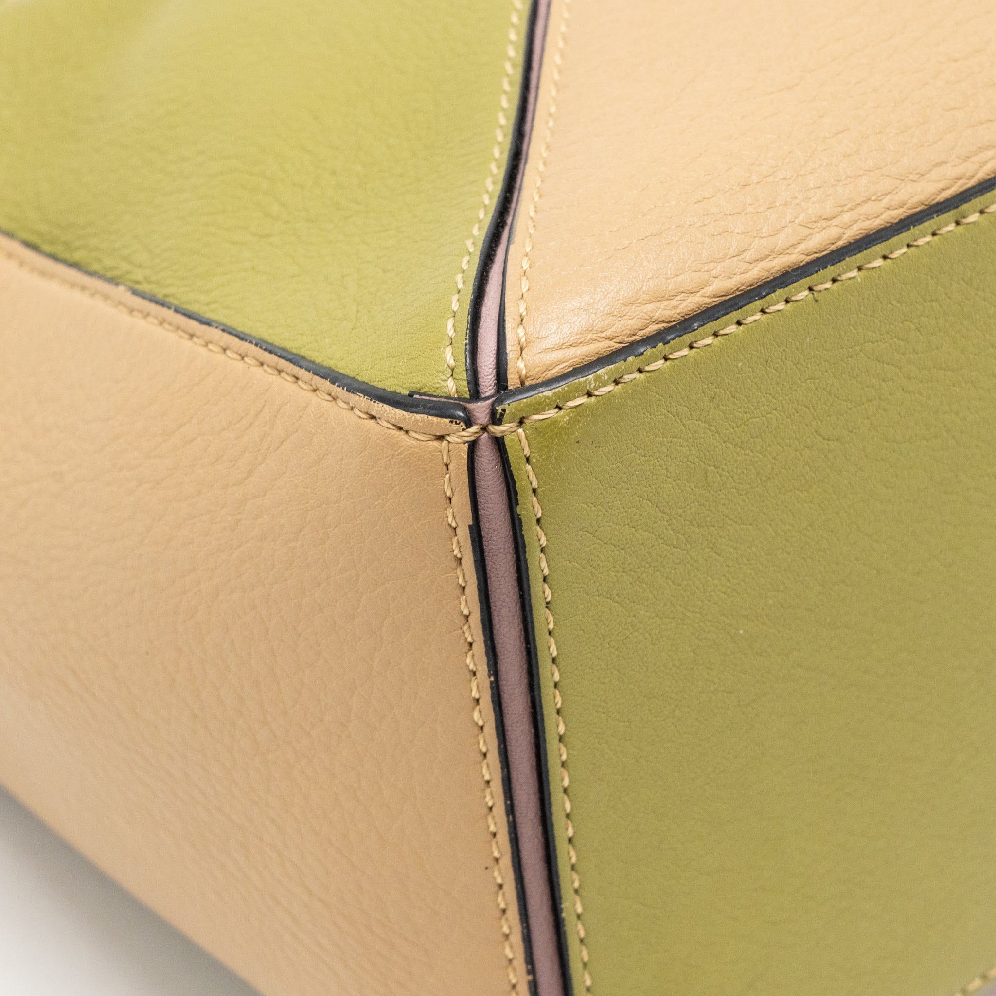 LOEWE SMALL PUZZLE BAG CALFSKIN MULTICOLOUR SHW