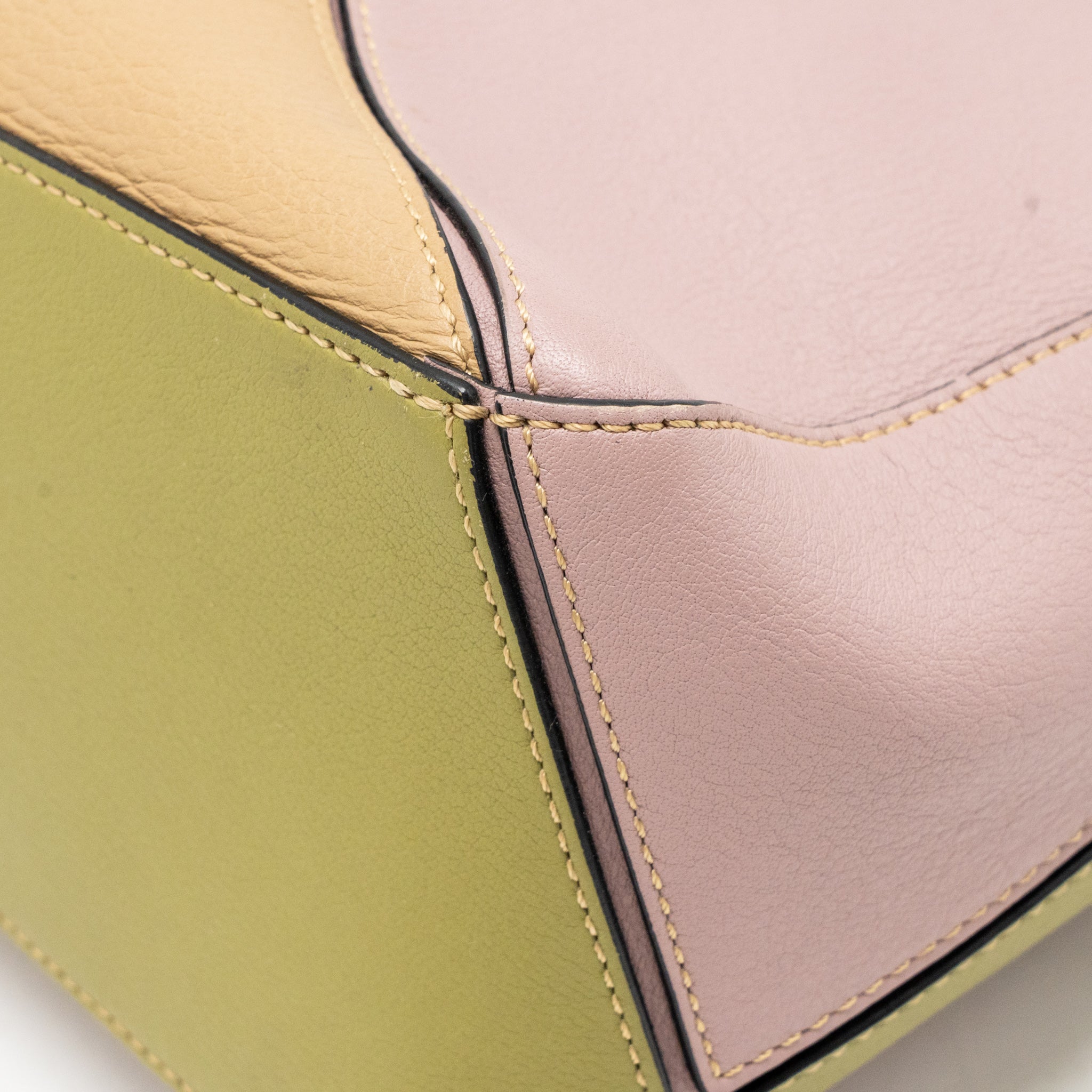 LOEWE SMALL PUZZLE BAG CALFSKIN MULTICOLOUR SHW