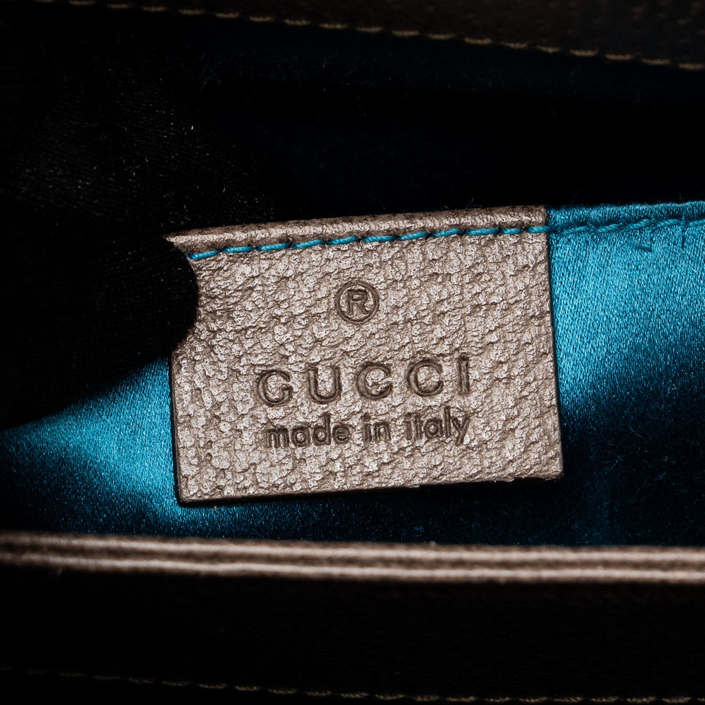 GUCCI OPHIDIA GG SHOULDER BAG GG SUPREME CANVAS GHW