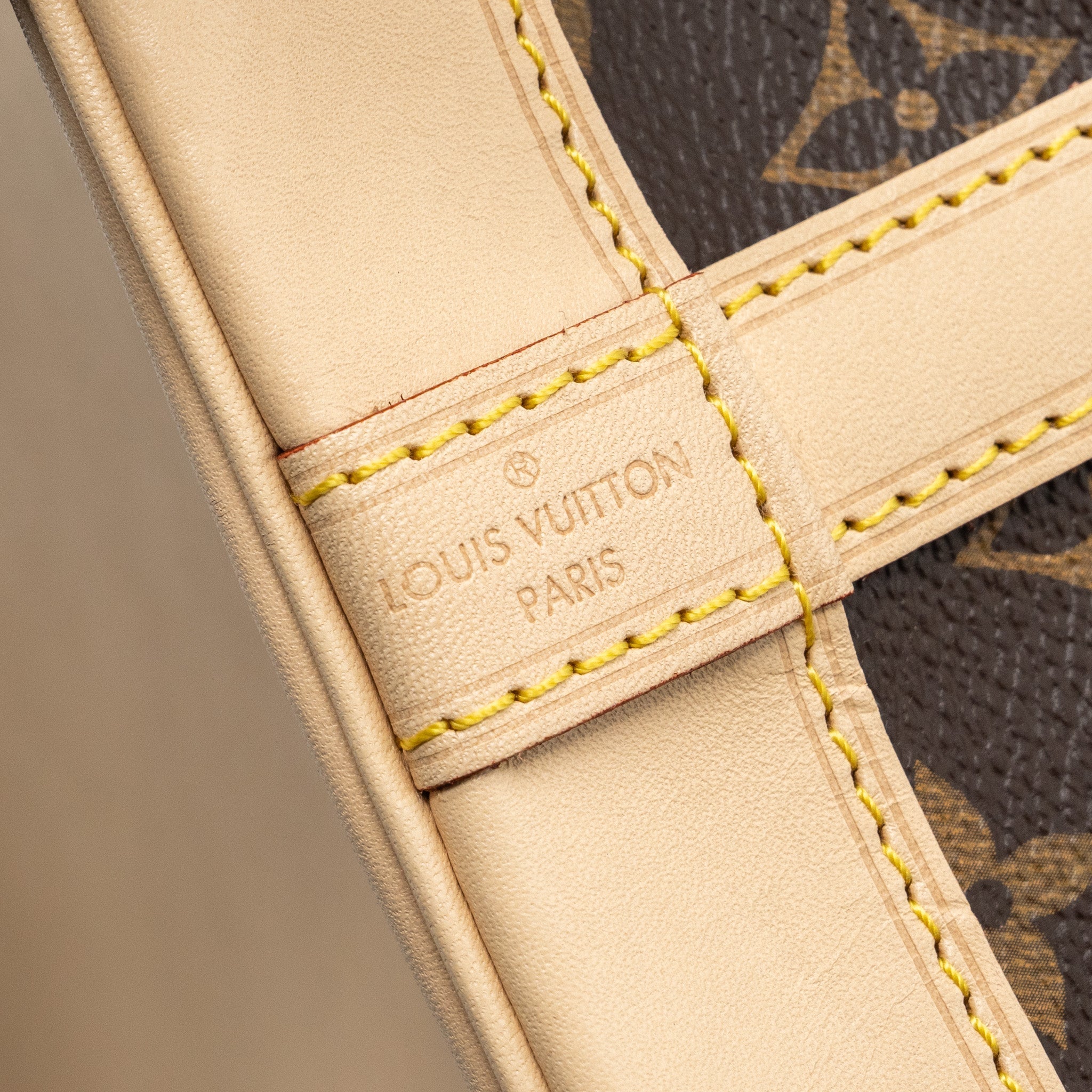 LOUIS VUITTON PETIT NOE MONOGRAM CANVAS GHW