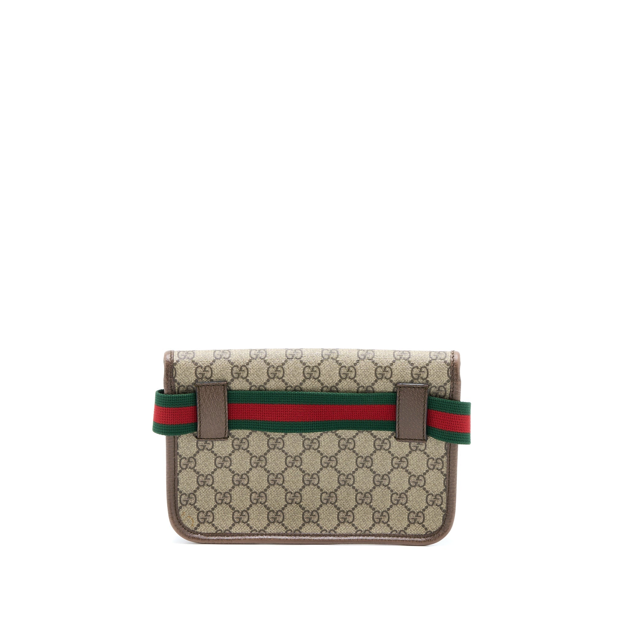 GUCCI NEO VINTAGE GG SUPREME BELT BAG CANVAS GHW