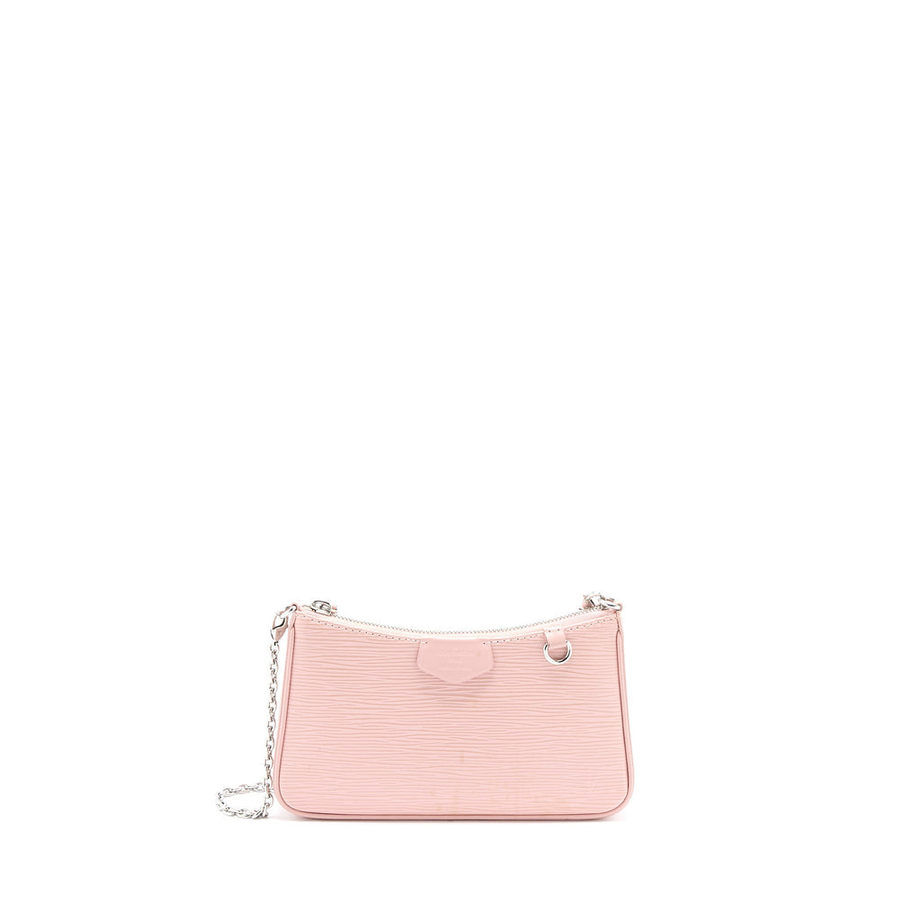 LOUIS VUITTON POCHETTE BAG EPI PINK SHW (NEW VERSION)