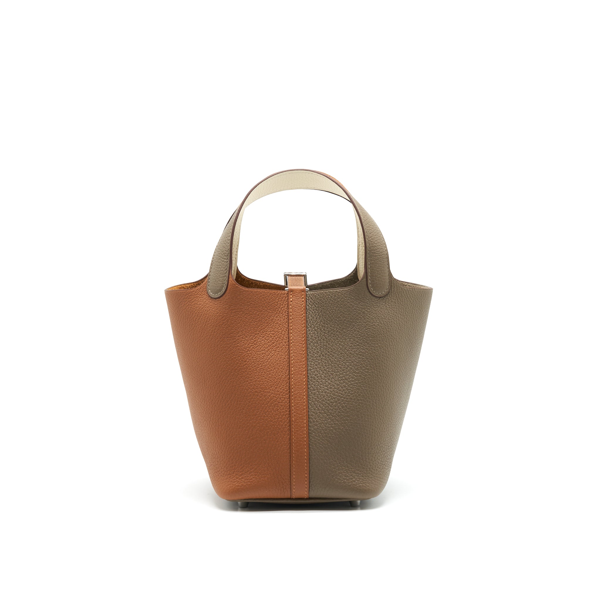 HERMES PICOTIN 18 LOCK BAG GOLD/ ETOUPE/ NATA SHW