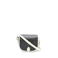 CELINE MEDIUM FOLCO BAG TRIOMPHE CANVAS/WHITE LGHW