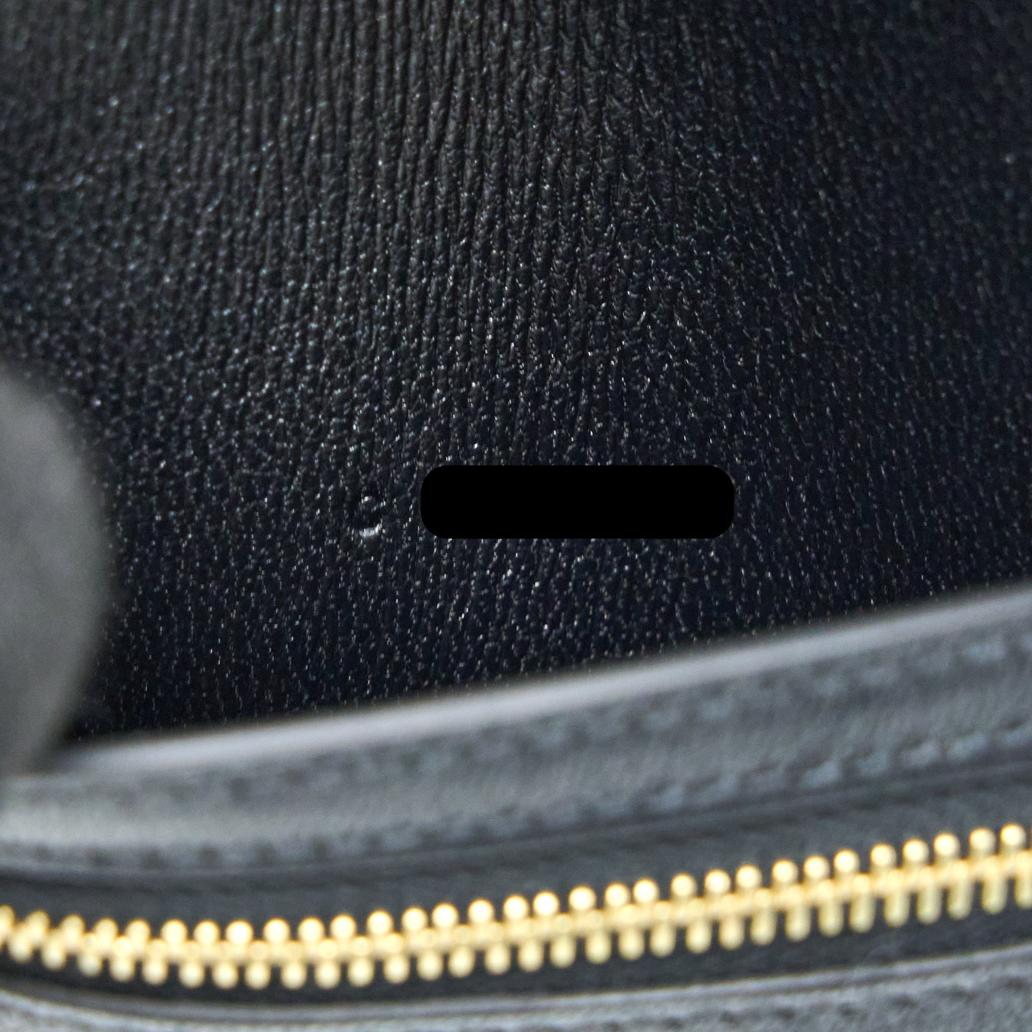 HERMES BEARN WALLET SHINY ALLIGATOR BLACK GHW