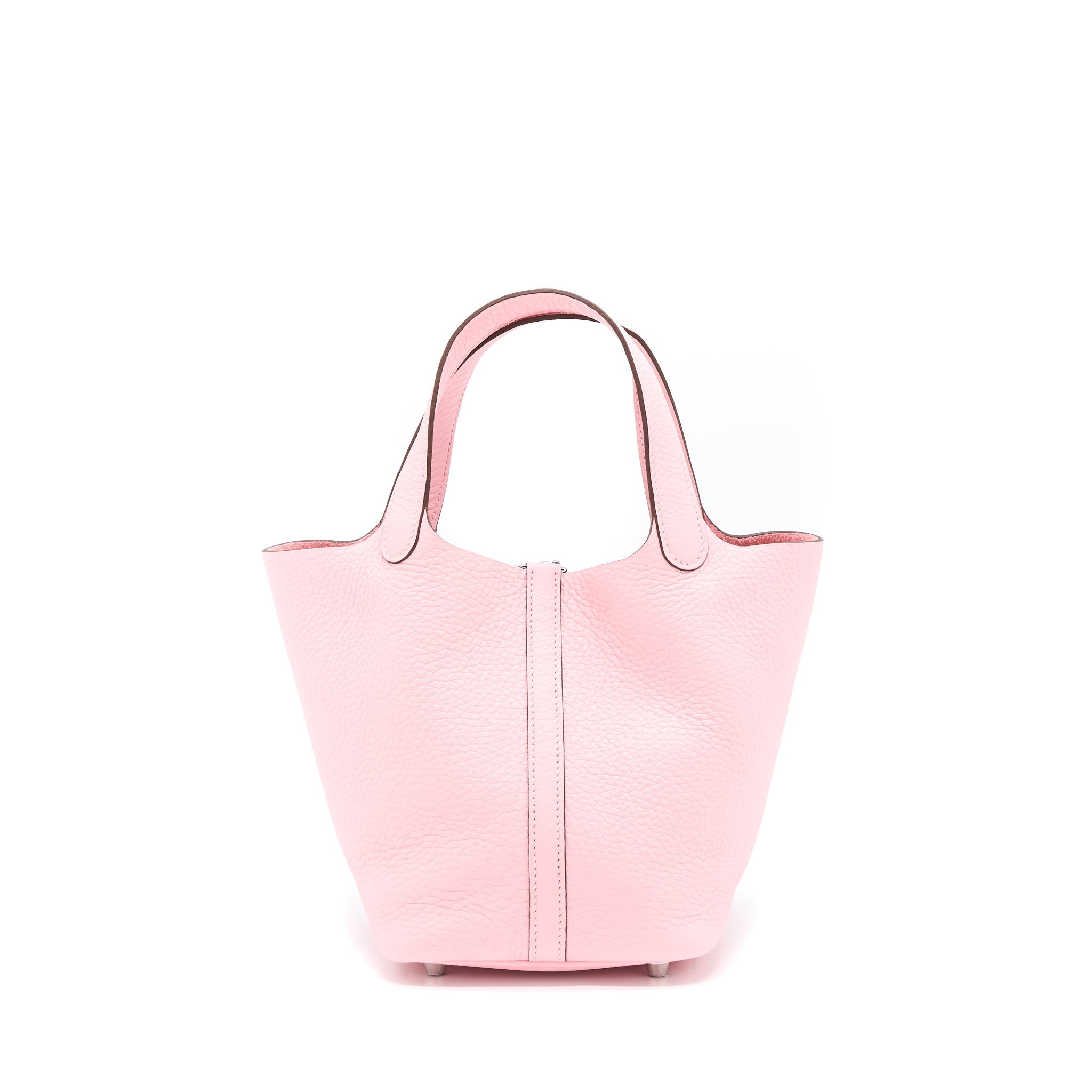 HERMES PICOTIN 18 LOCK BAG 3Q ROSE SAKURA SHW