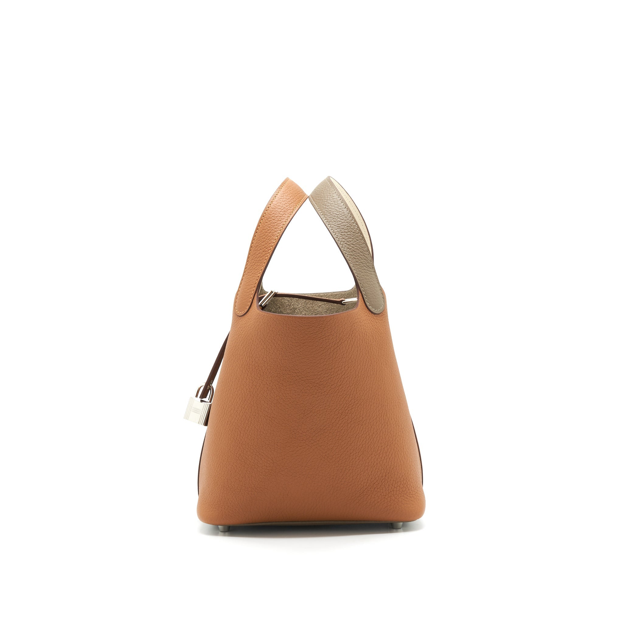 HERMES PICOTIN 18 LOCK BAG GOLD/ ETOUPE/ NATA SHW