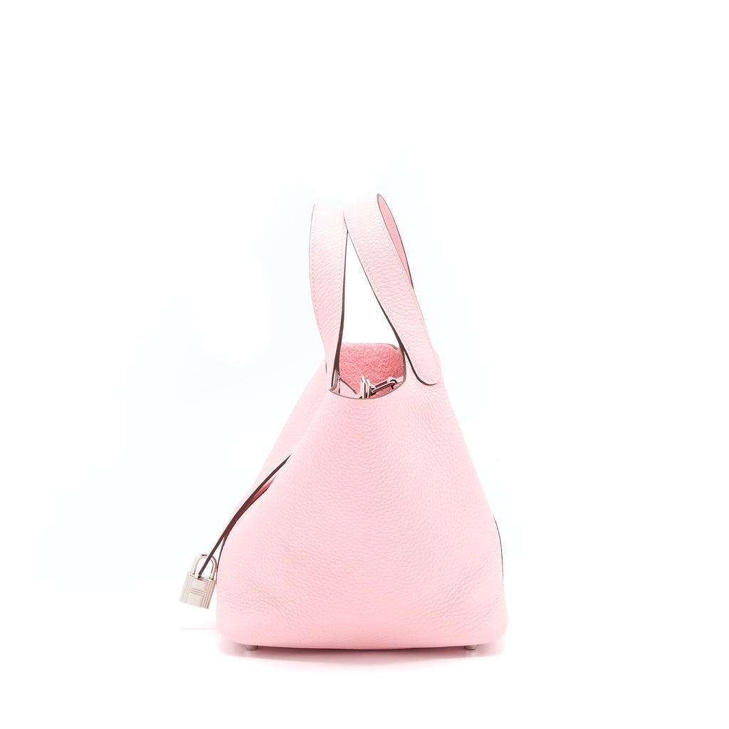 HERMES PICOTIN 18 LOCK BAG 3Q ROSE SAKURA SHW
