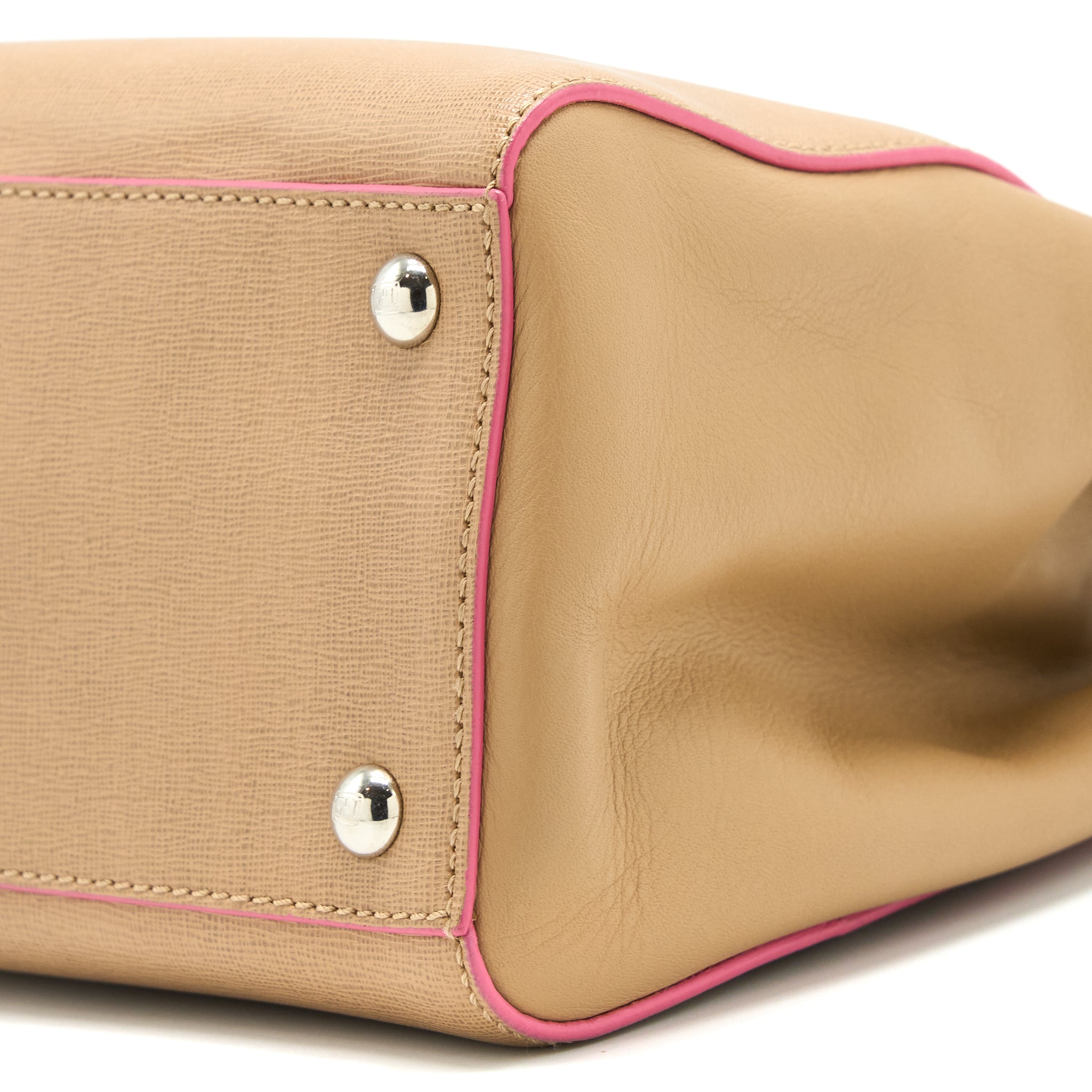 FENDI 2JOURS TOTE BAG BEIGE SHW