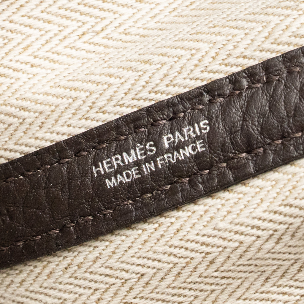 HERMES GARDEN PARTY 30 NEGONDA EBENE SHW