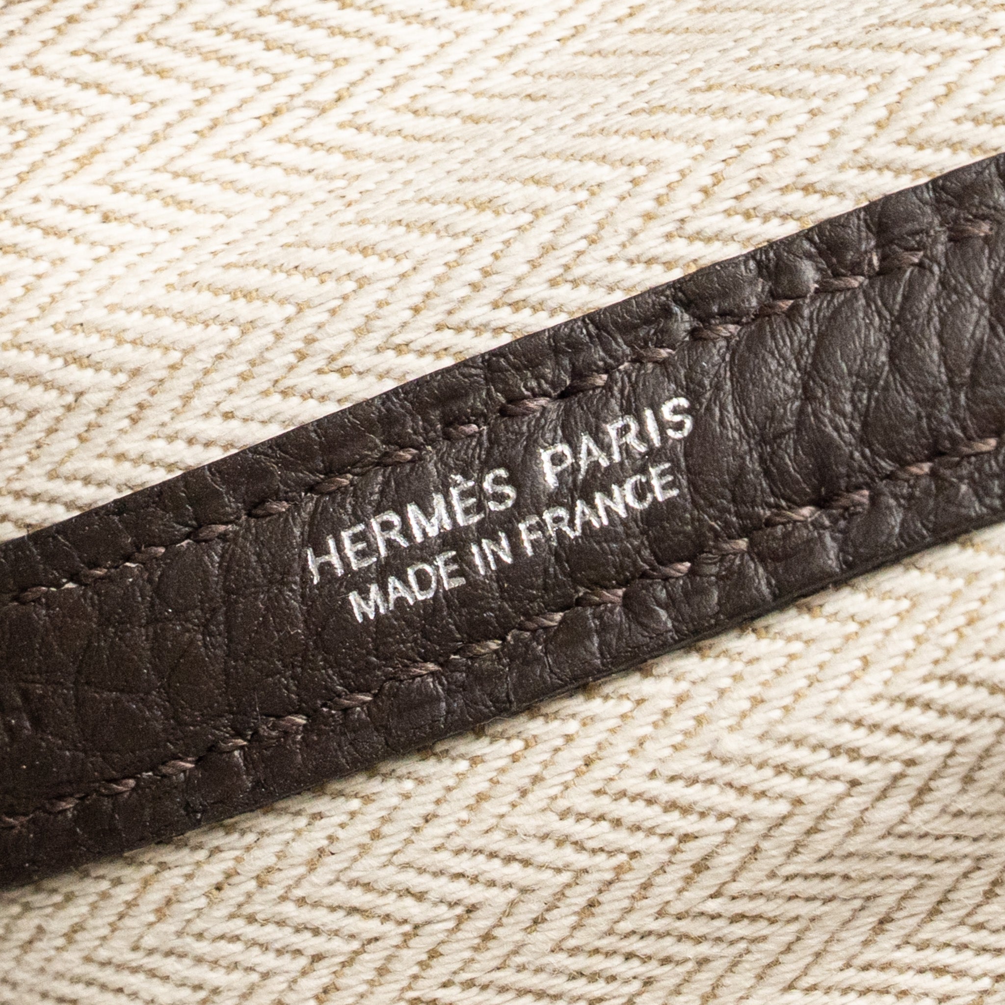 HERMES GARDEN PARTY 30 NEGONDA EBENE SHW
