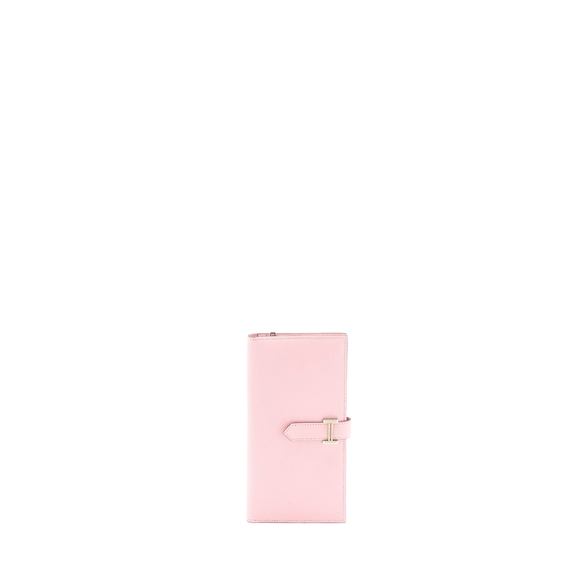 HERMES BEARN LONG WALLET CHEVRE MYSORE 3Q ROSE SAKURA SHW