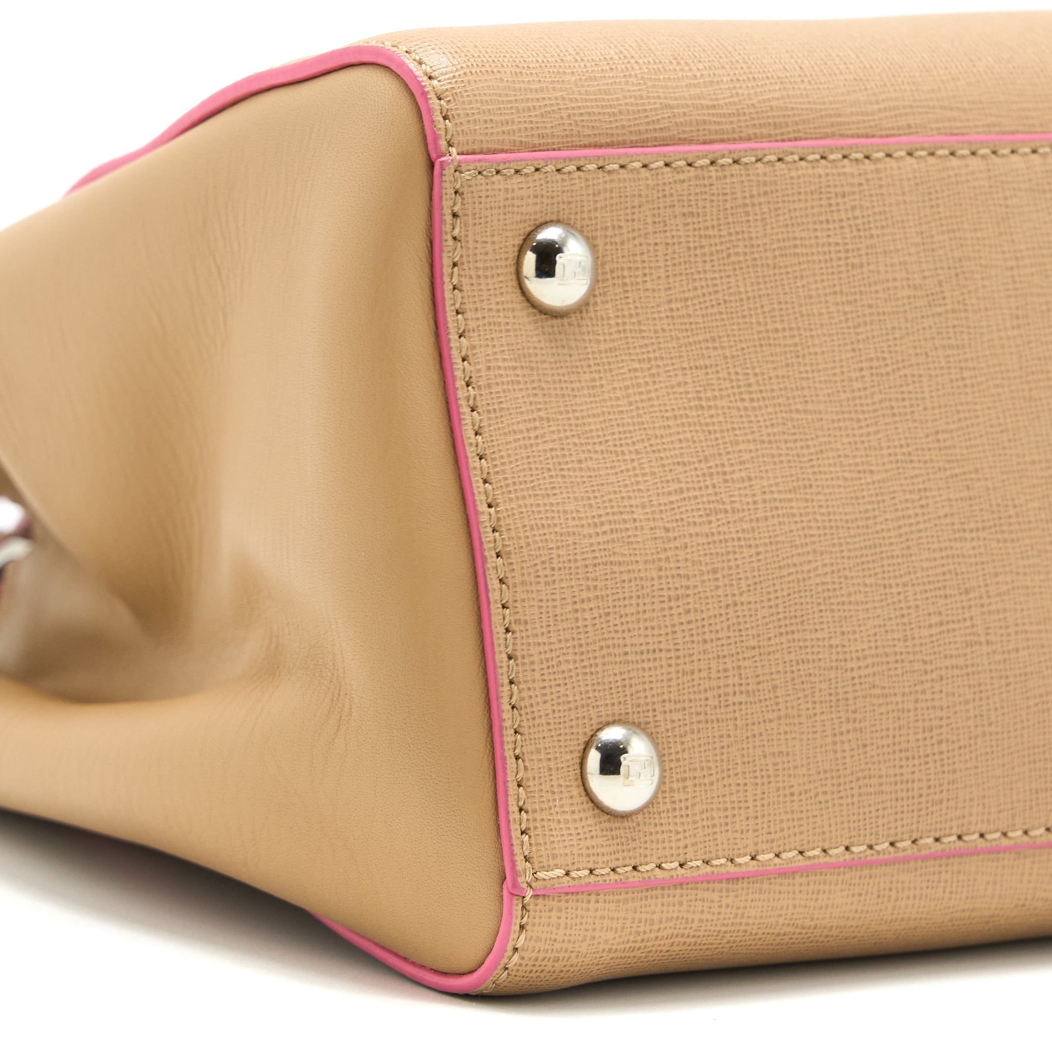 FENDI 2JOURS TOTE BAG BEIGE SHW