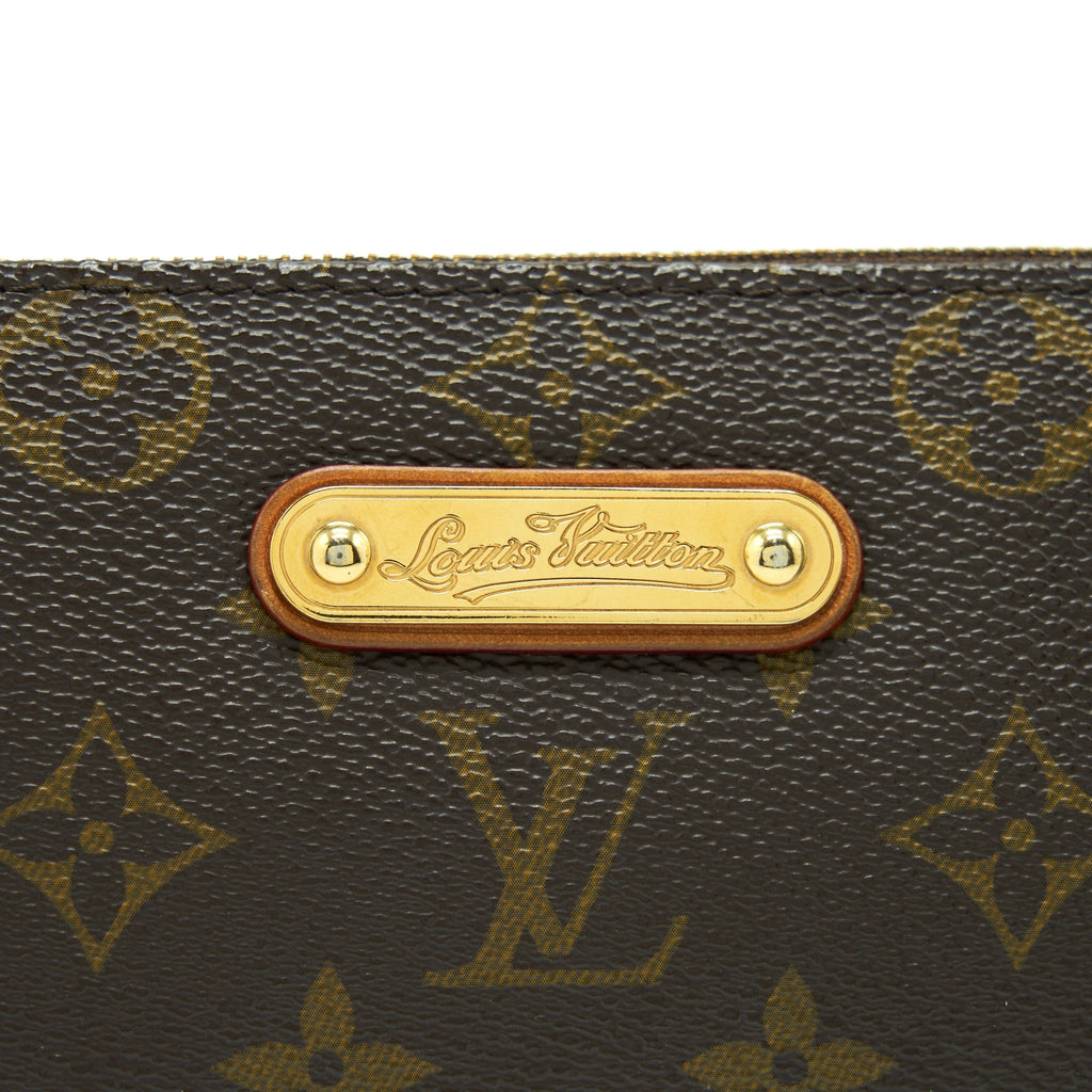 LOUIS VUITTON EVA POCHETTE BAG MONOGRAM CANVAS GHW