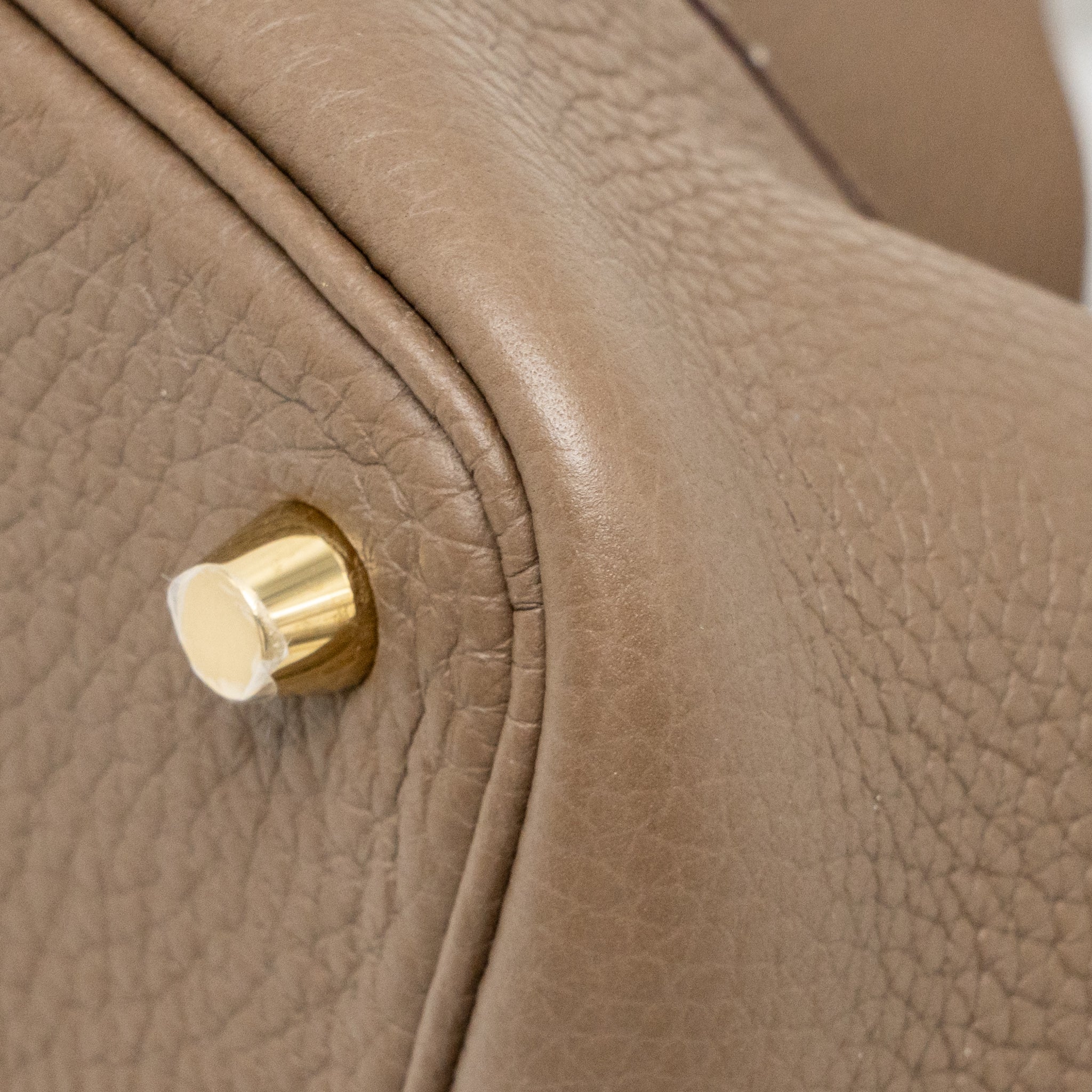 HERMES PICTON 18 LOCK BAG CLEMENCE ETOUPE GHW