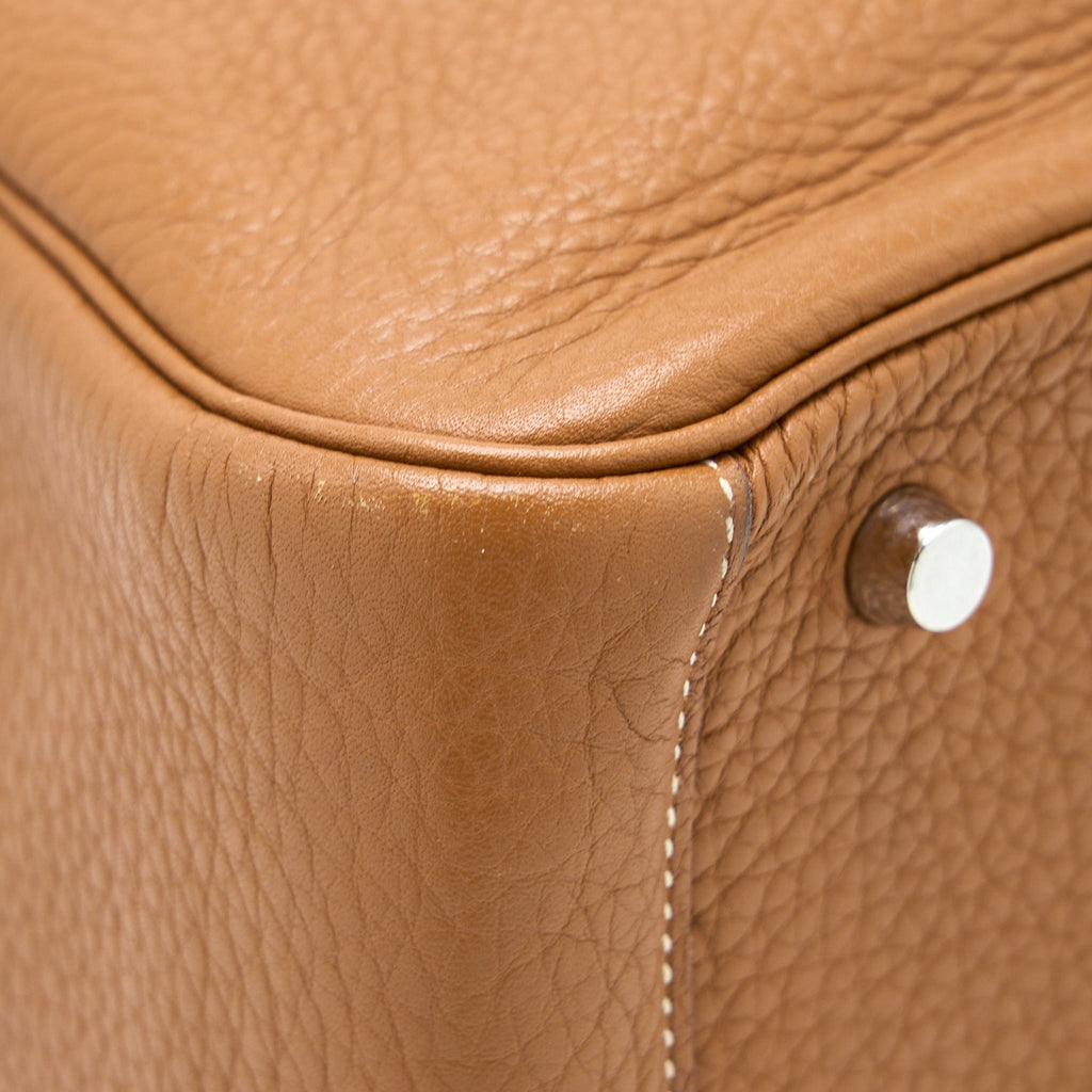 HERMES LINDY 30 GOLD CLEMENCE SHW