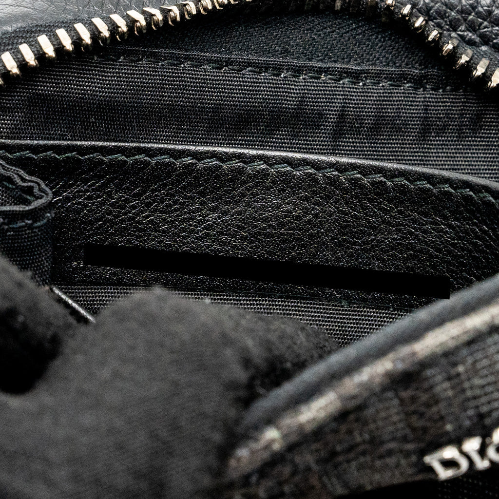 DIOR POUCH WITH STRAP BLACK DIOR OBLIQUE JACQUARD SHW