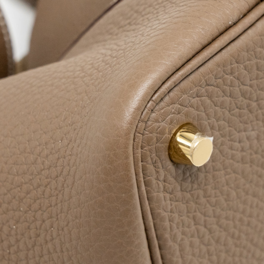 HERMES PICTON 18 LOCK BAG CLEMENCE ETOUPE GHW