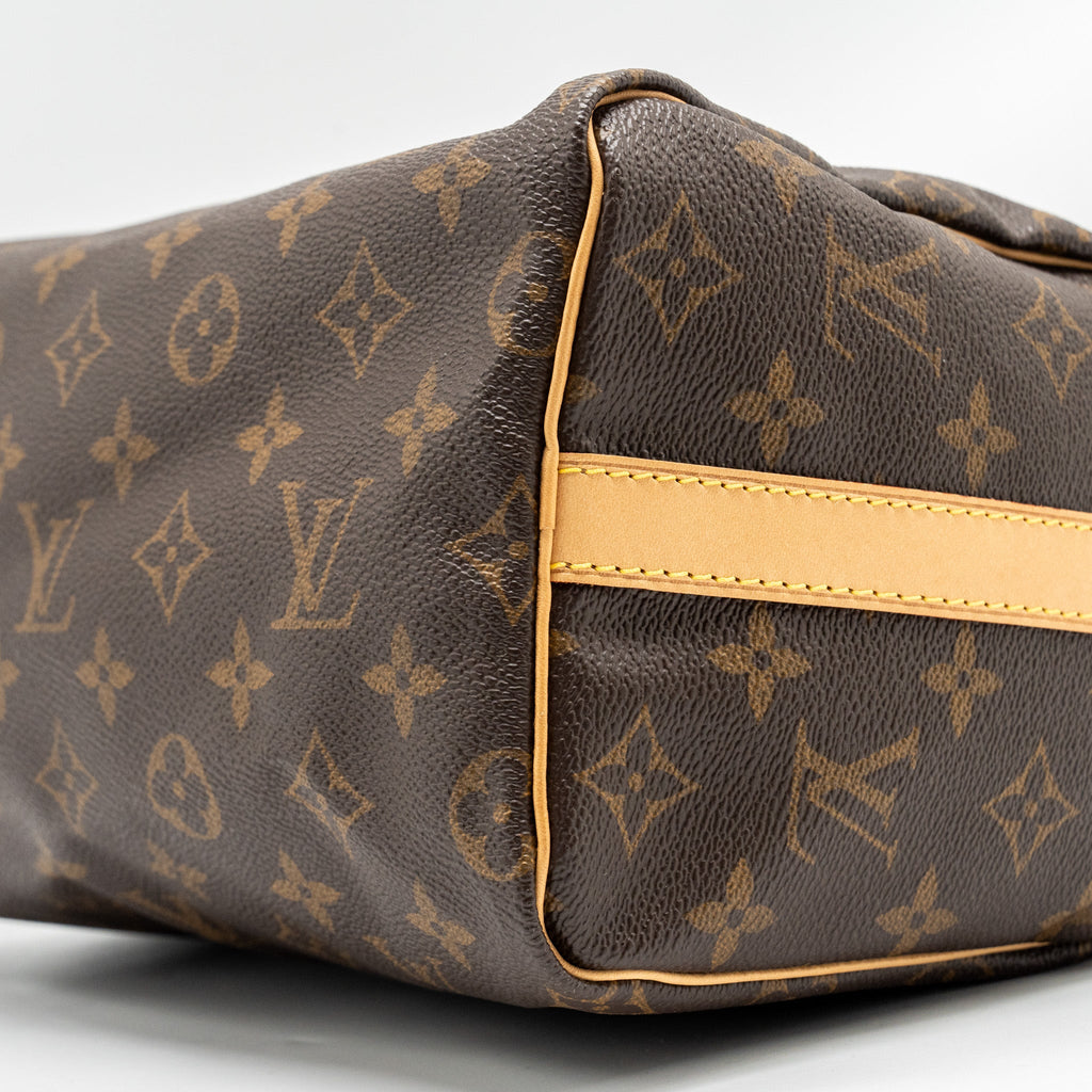 LOUIS VUITTON SPEEDY BANDOULIERE 25 MONOGRAM CANVAS GHW